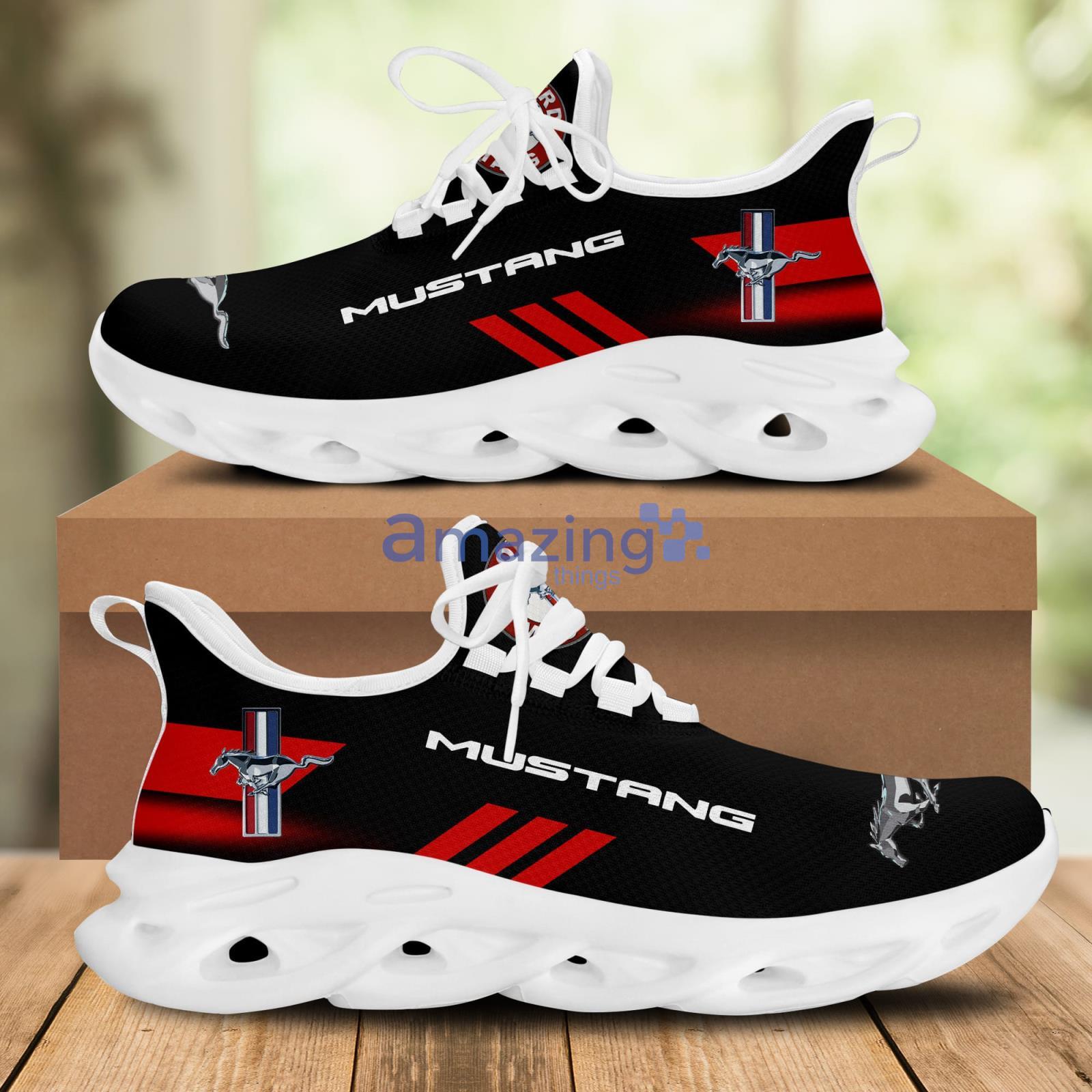 Ford Mustang Men And Women Running Sneakers Ver 22 Max Soul Shoes image Ford Mustang Men And Women Running Sneakers Ver 22 Max Soul Shoes Product Photo 2