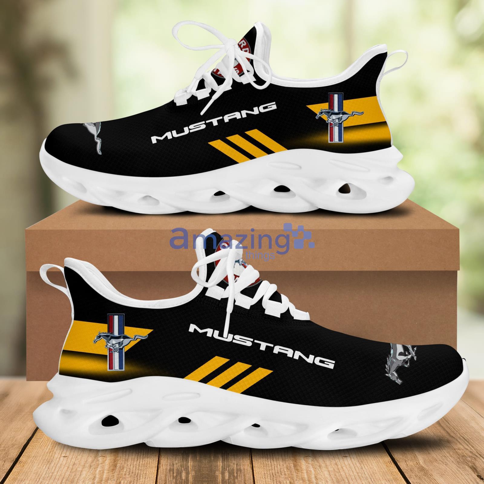 Ford Mustang Men And Women Running Sneakers Ver 26 Max Soul Shoes image Ford Mustang Men And Women Running Sneakers Ver 26 Max Soul Shoes Product Photo 2