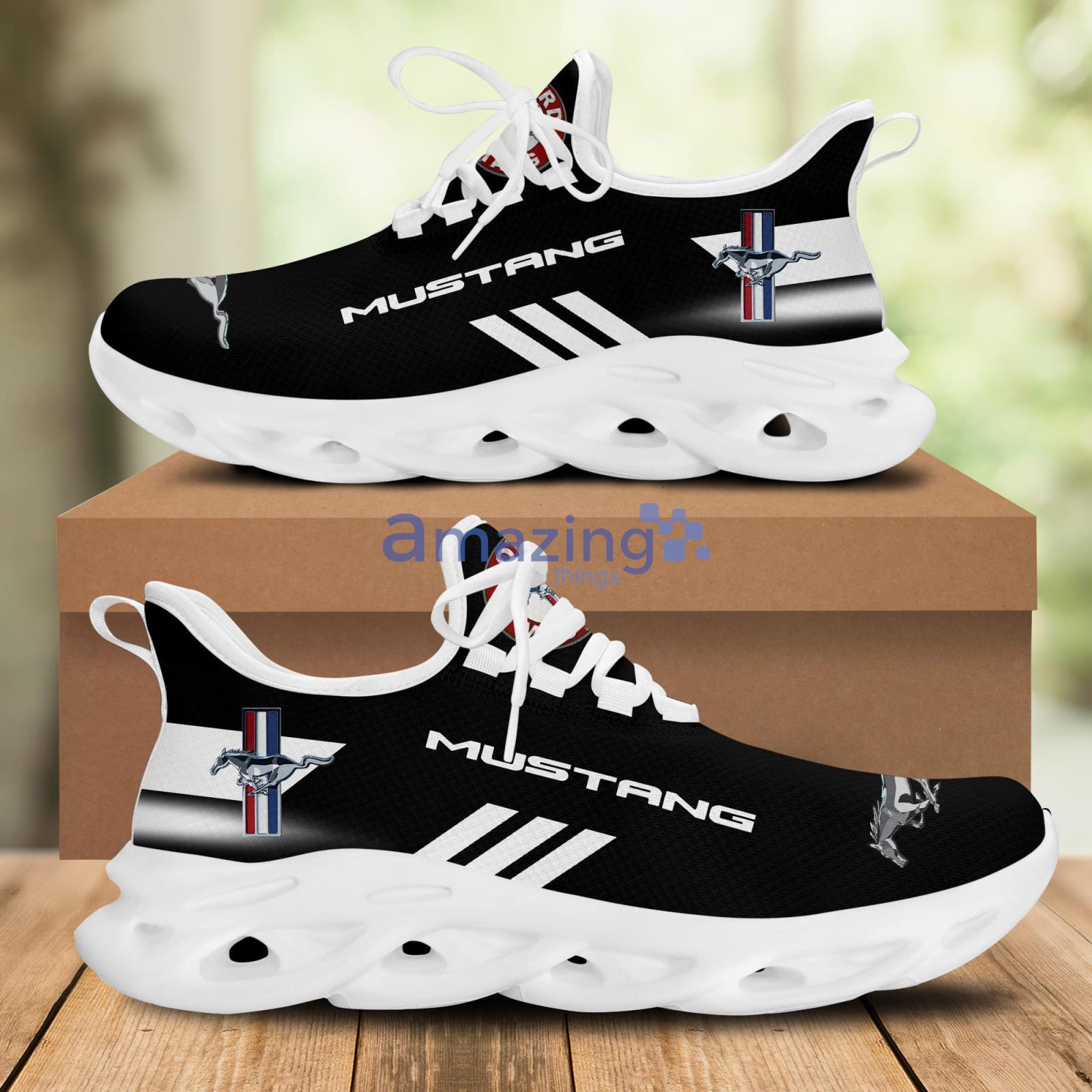 Ford Mustang Men And Women Running Sneakers Ver 30 Max Soul Shoes Product Photo 1