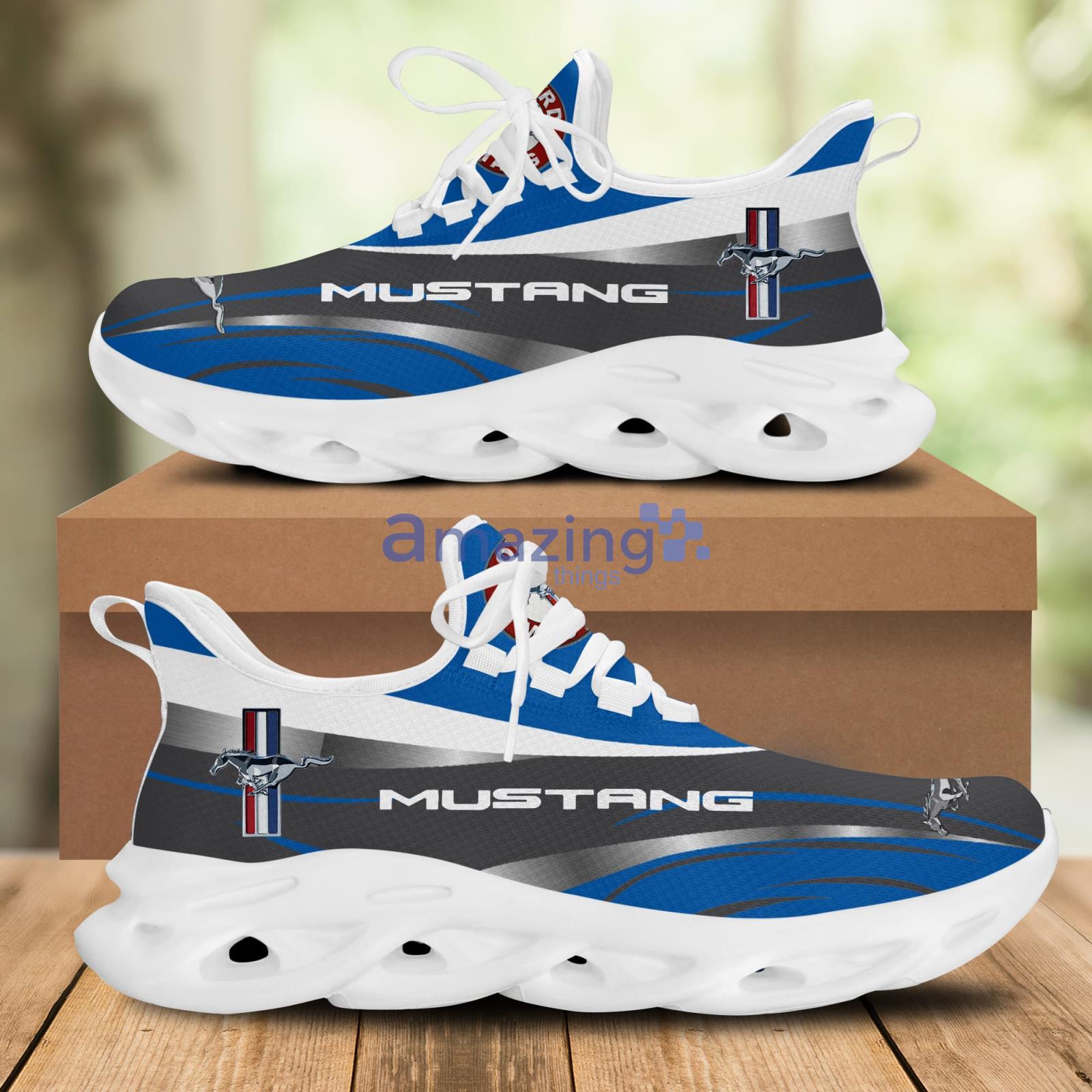 Ford Mustang Men And Women Running Sneakers Ver 57 Max Soul Shoes Product Photo 1