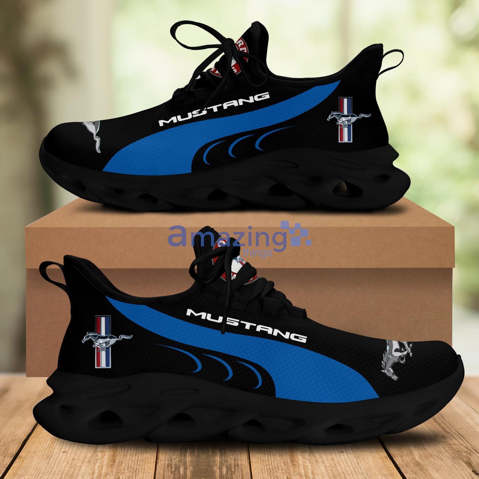 Ford Mustang Men And Women Running Sneakers Ver 66 Max Soul Shoes Product Photo 1