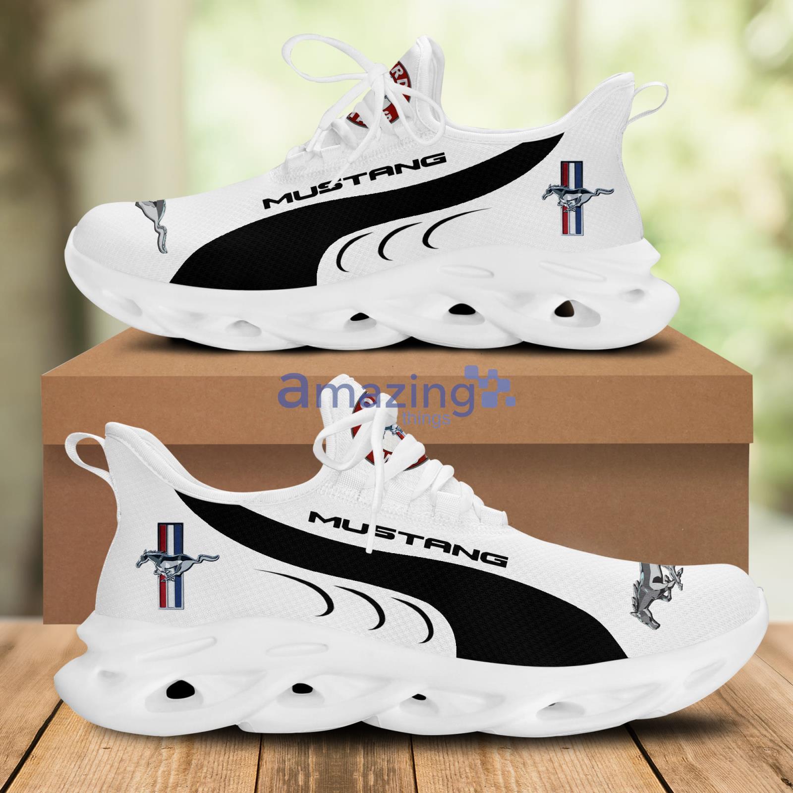 Ford Mustang Men And Women Running Sneakers Ver 67 Max Soul Shoes Product Photo 1