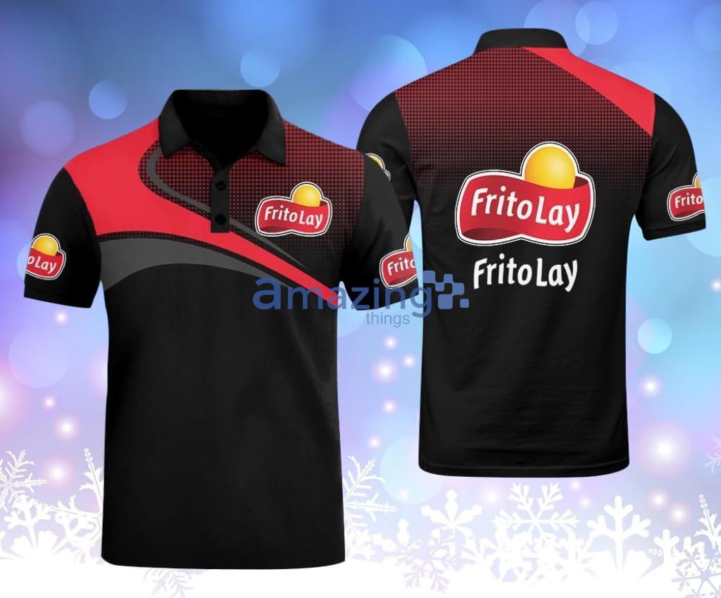 Frito-Lay Black Polo Shirt Gift For Fans Product Photo 1