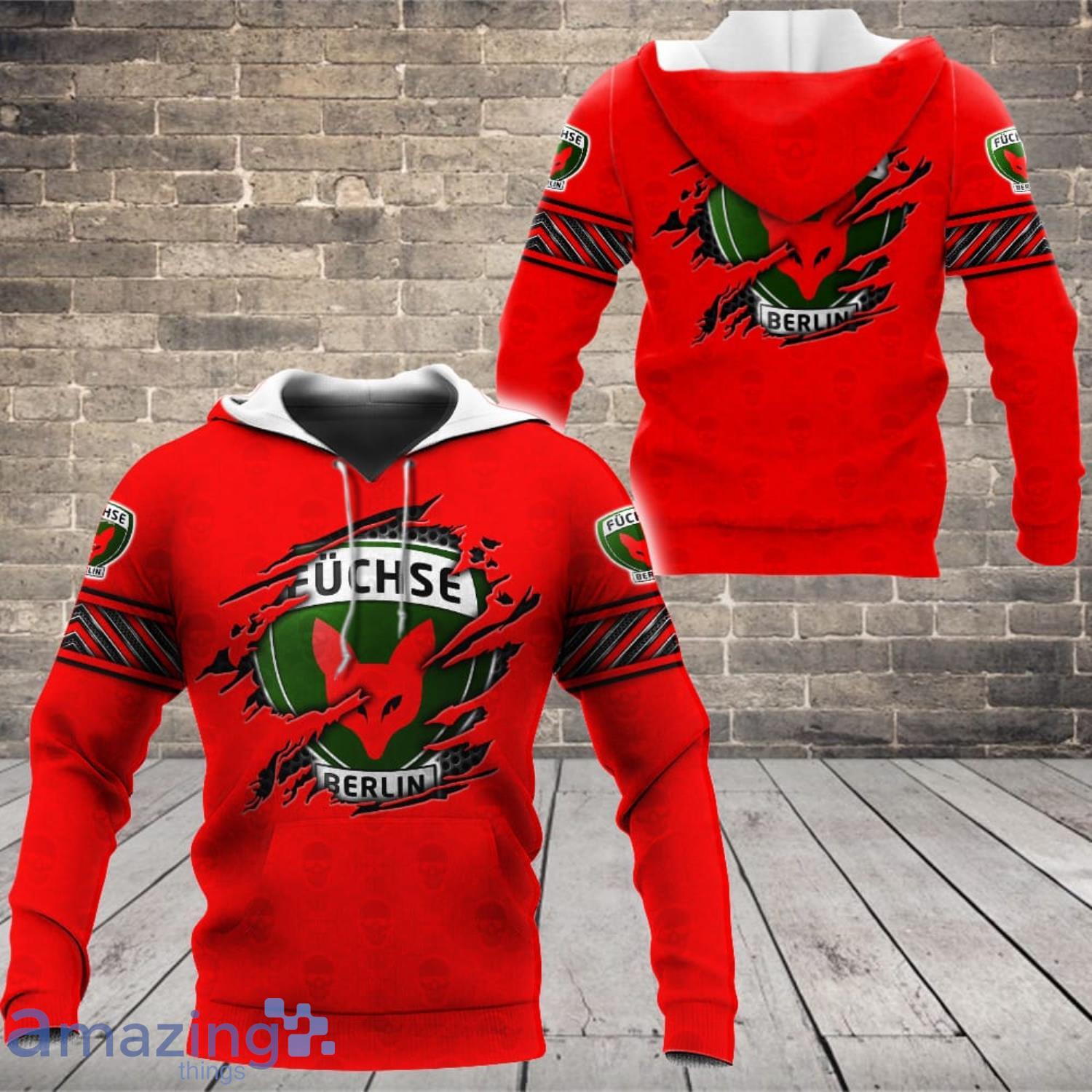 Fuchse Berlin 3D All Over Printed Custom Name T-Shirt Sweatshirt Hoodie Bomber Product Photo 1