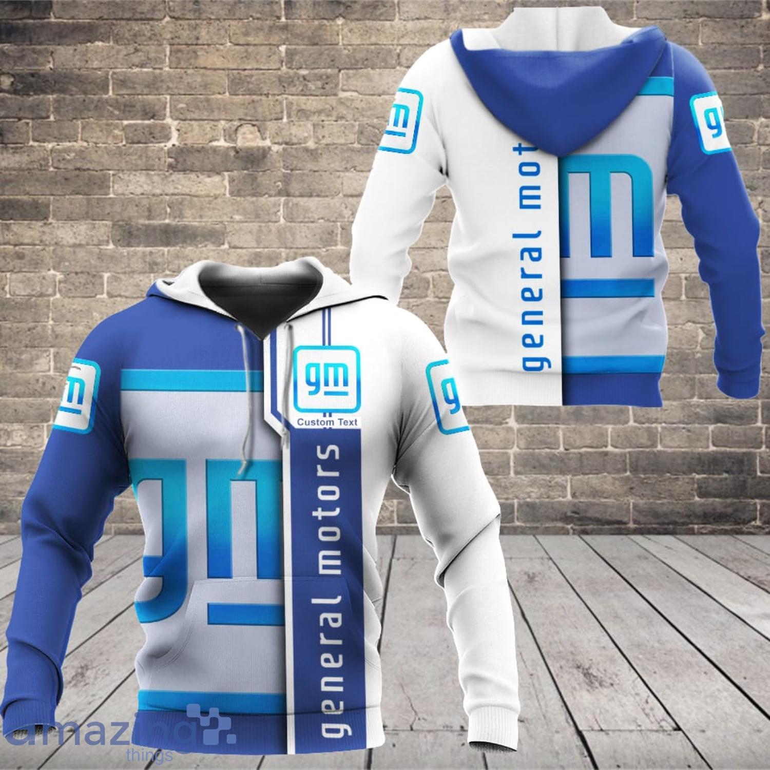 General Motors 3D All Over Printed Custom Name T-Shirt Sweatshirt Hoodie Bomber Product Photo 1