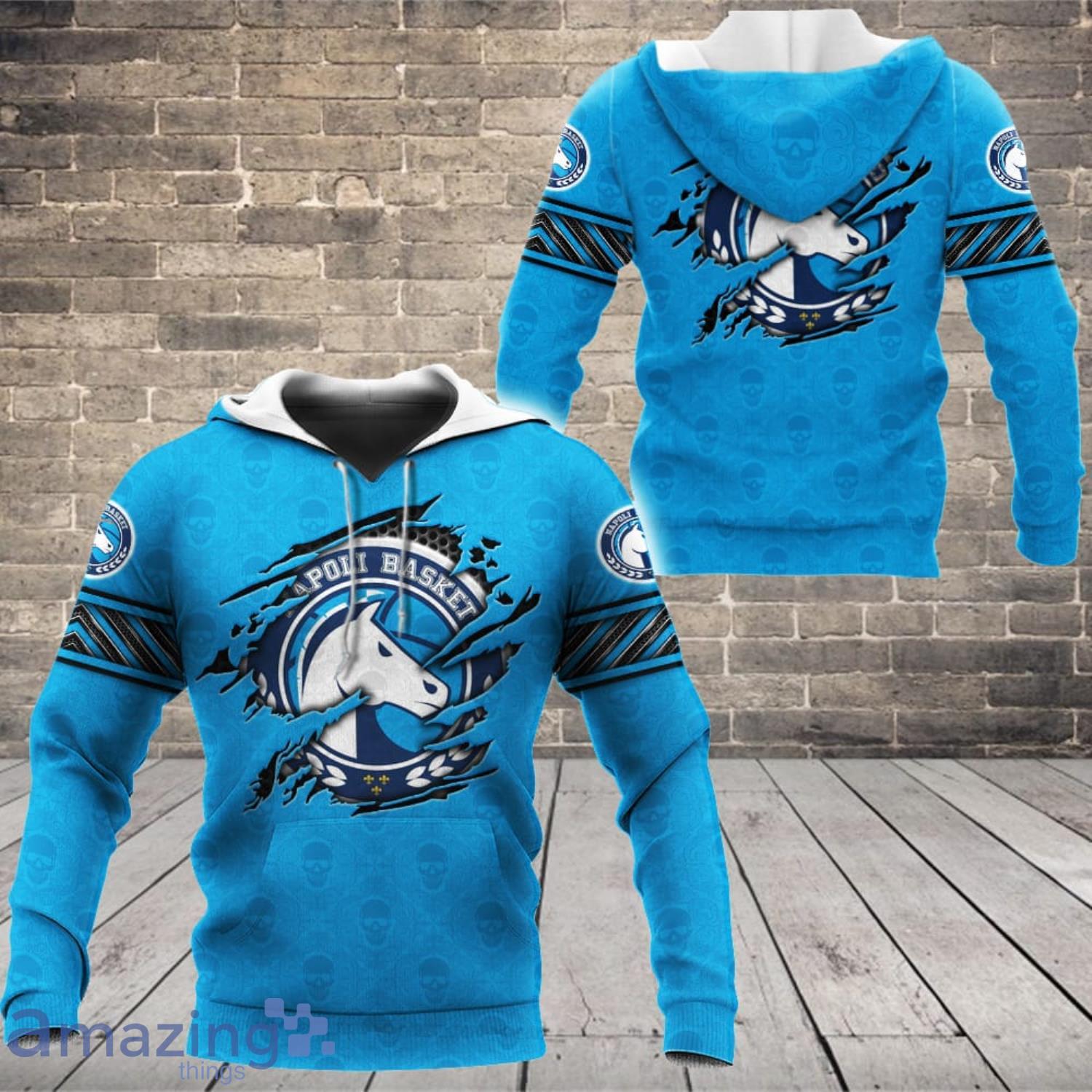 GeVi Napoli Basket 3D All Over Printed Custom Name T-Shirt Sweatshirt Hoodie Bomber Product Photo 1