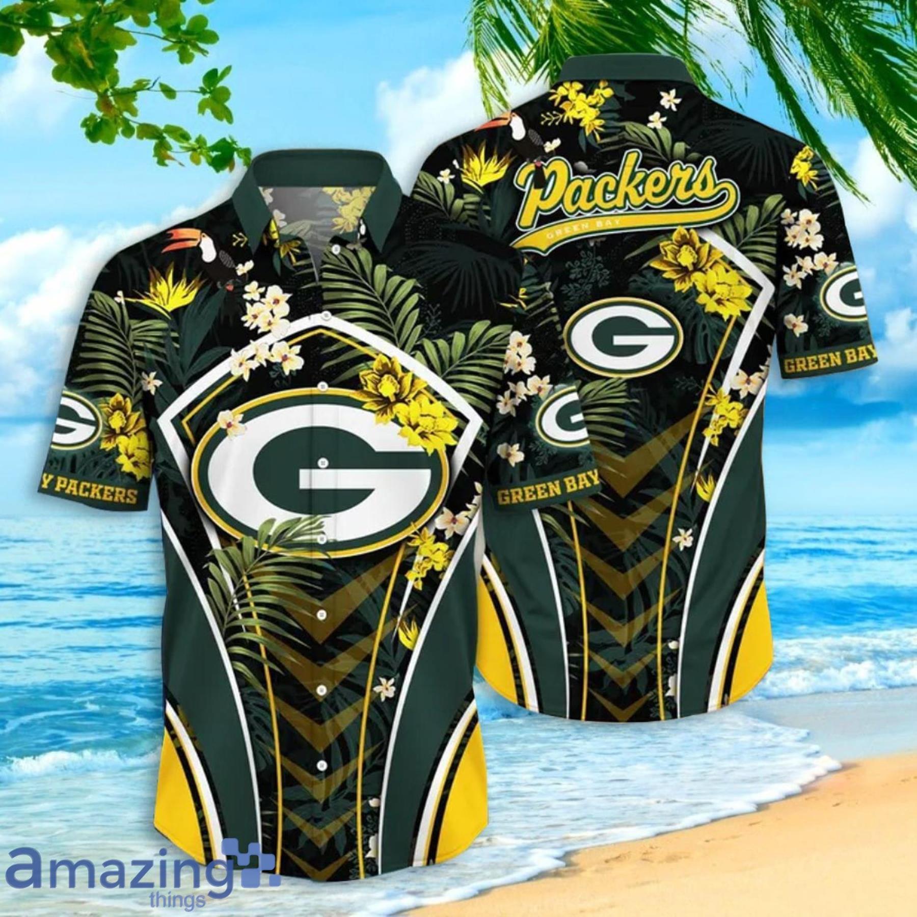 TRENDING] Green Bay Packers NFL Hawaiian Shirt, Retro Vintage Summer
