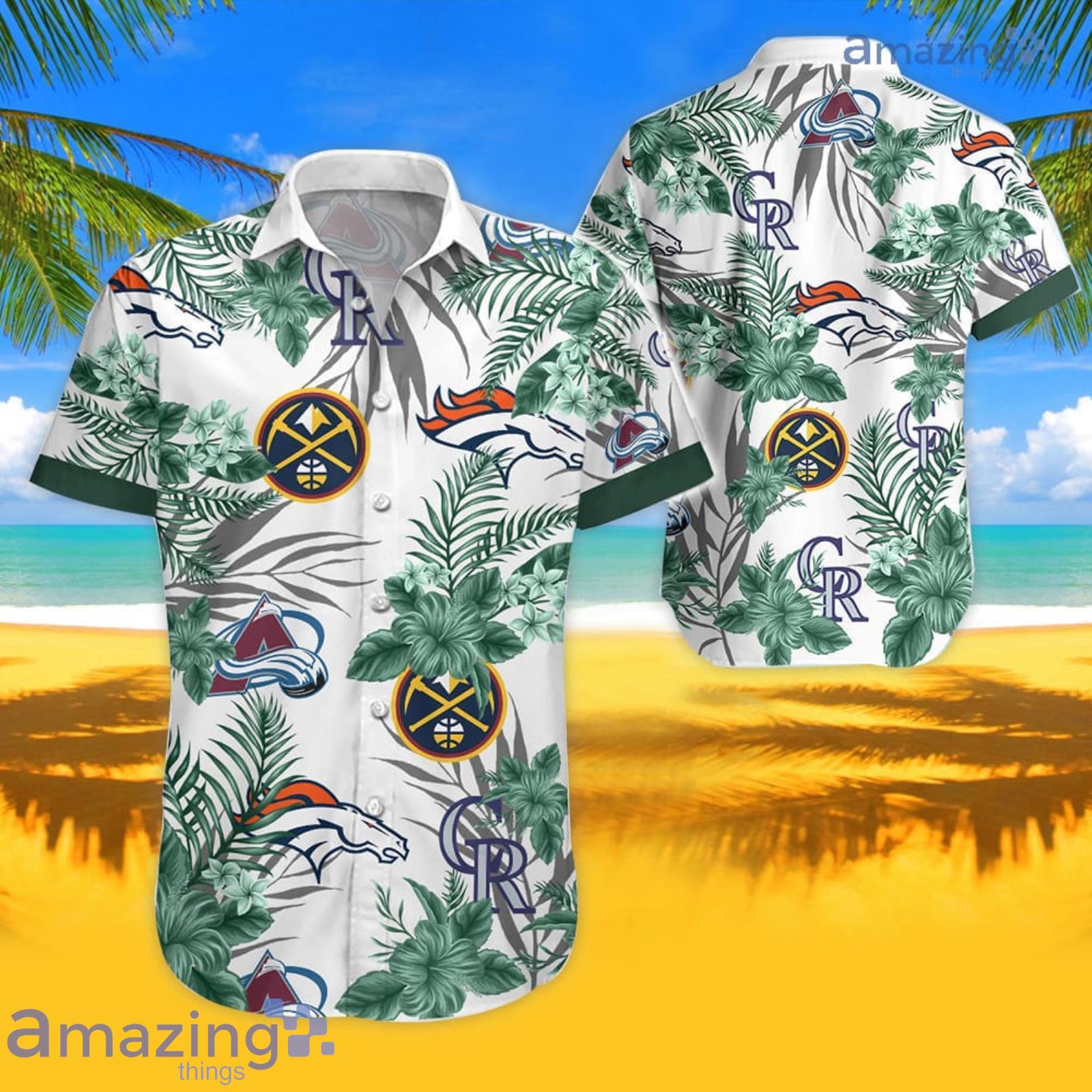 Green Style Colorado Tropical Hawaiian Shirt For Men And Women Product Photo 1