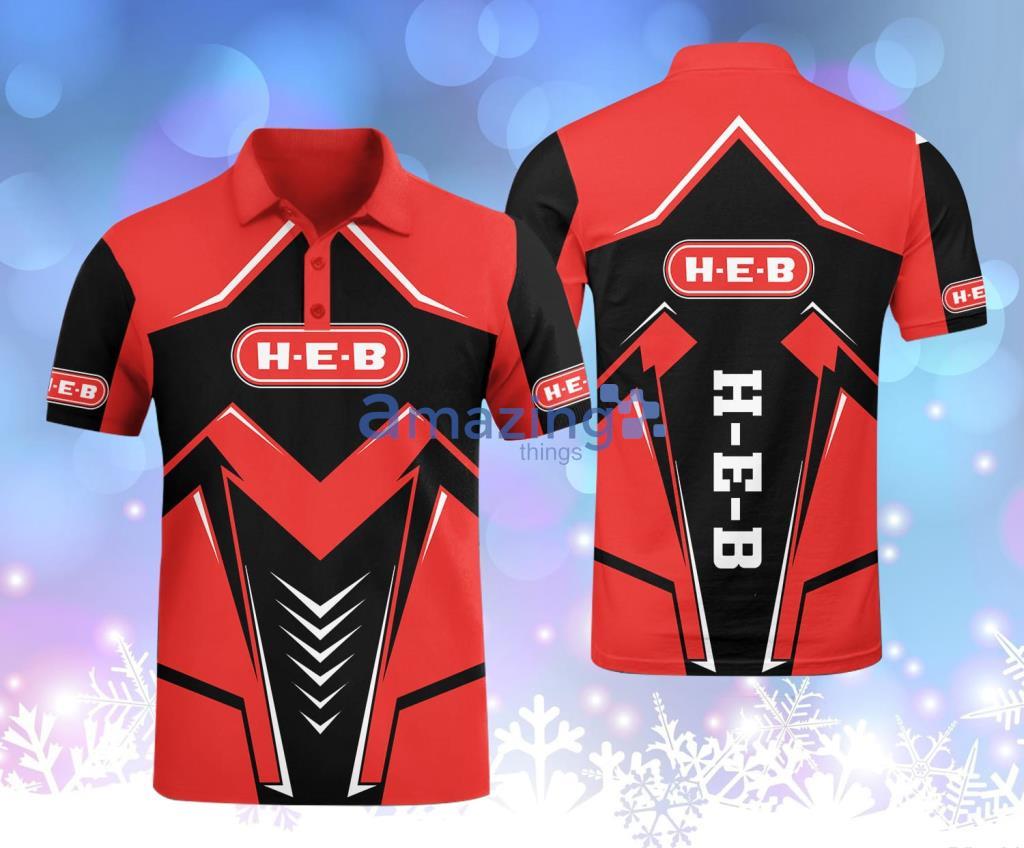 H-E-B Red Polo Shirt Gift For Fans Product Photo 1 H-E-B Red Polo Shirt Gift For Fans Product Photo 1