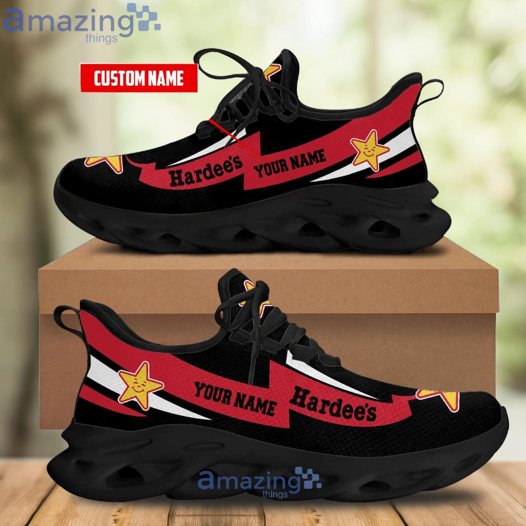 Hardee's Max Soul Shoes Custom Name Ultra Sneakers Men And Women Running Shoes Product Photo 1