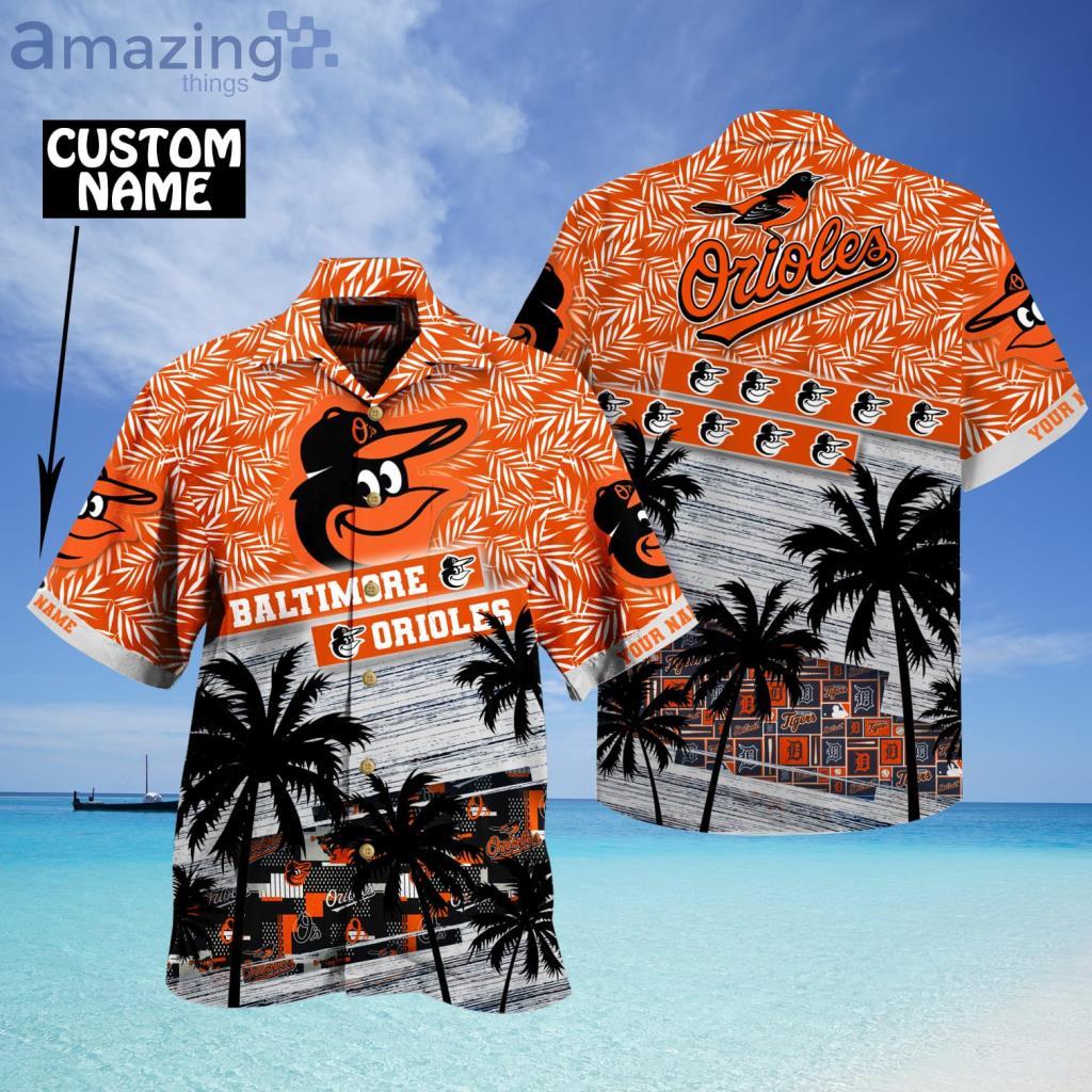 Baltimore Orioles MLB Custom Name Hawaiian Shirt For Men And Women