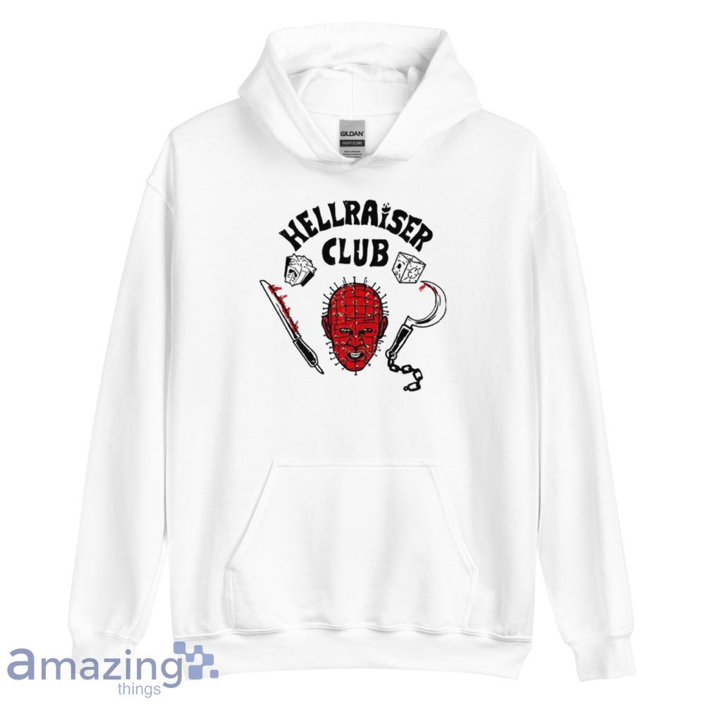 Hellraiser Club Stranger things shirt image Hellraiser Club Stranger things shirt - Unisex Heavy Blend Hooded Sweatshirt