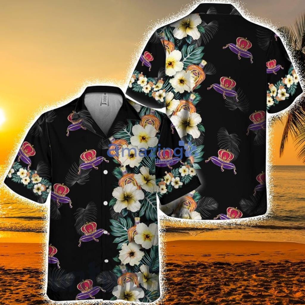 Hibiscus Palm Leaves Crown Royal Hawaii Shirt For Men And Women Product Photo 1