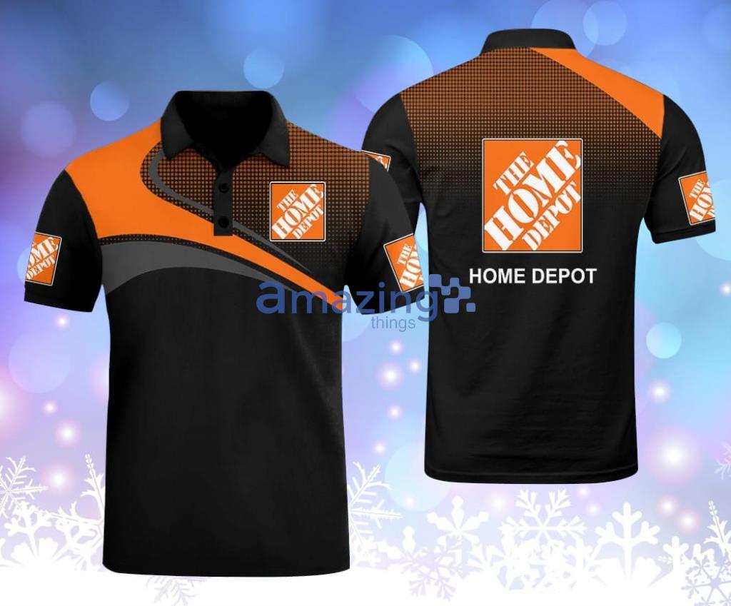 Home Depot Black Polo Shirt Gift For Fans Product Photo 1