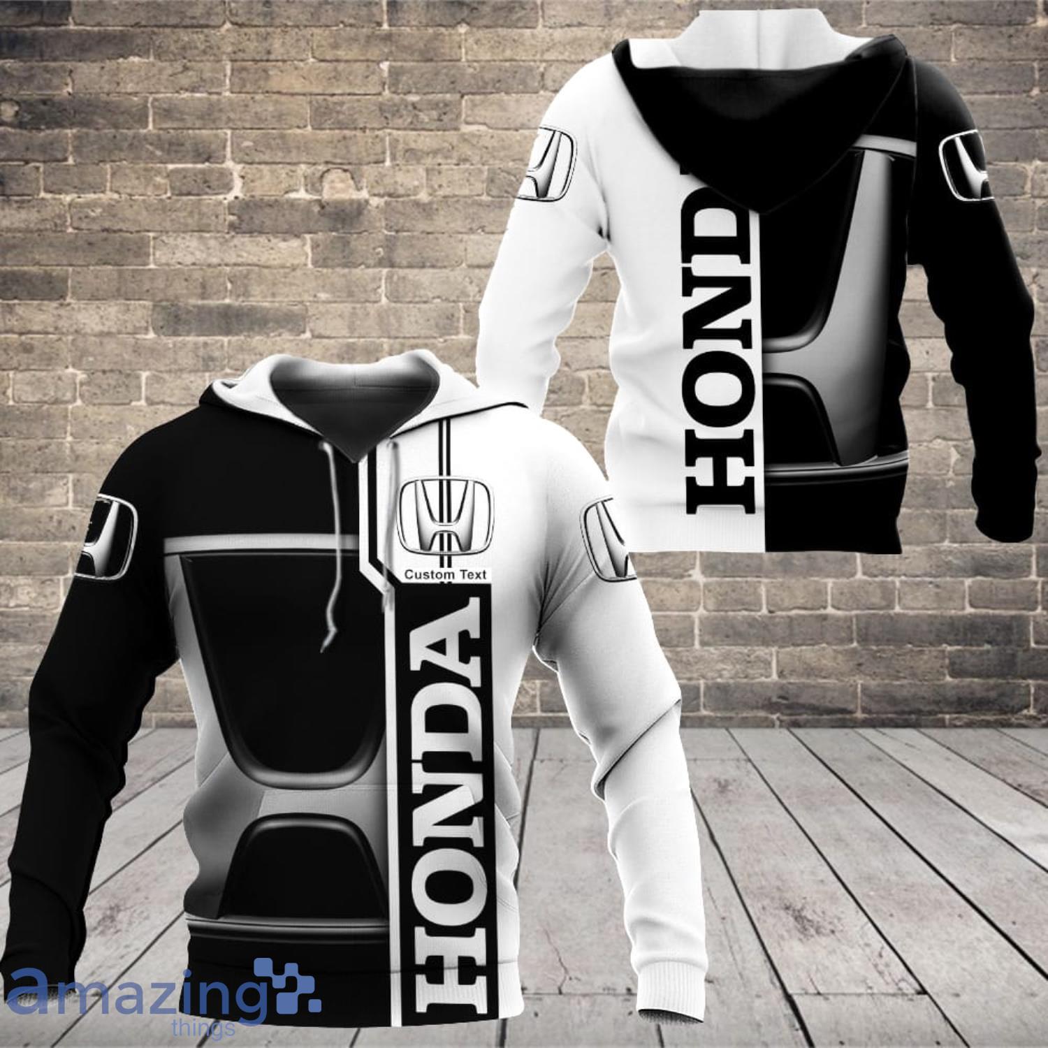 Honda 3D All Over Printed Custom Name T-Shirt Sweatshirt Hoodie Bomber Product Photo 1