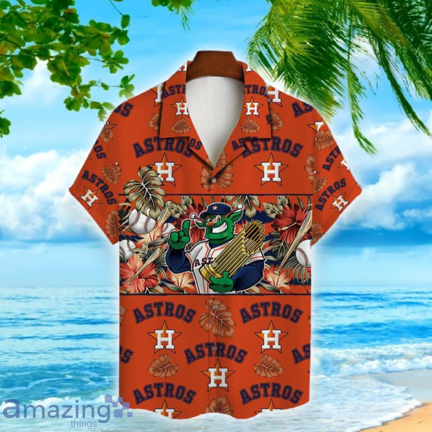 houston astros tropical shirt
