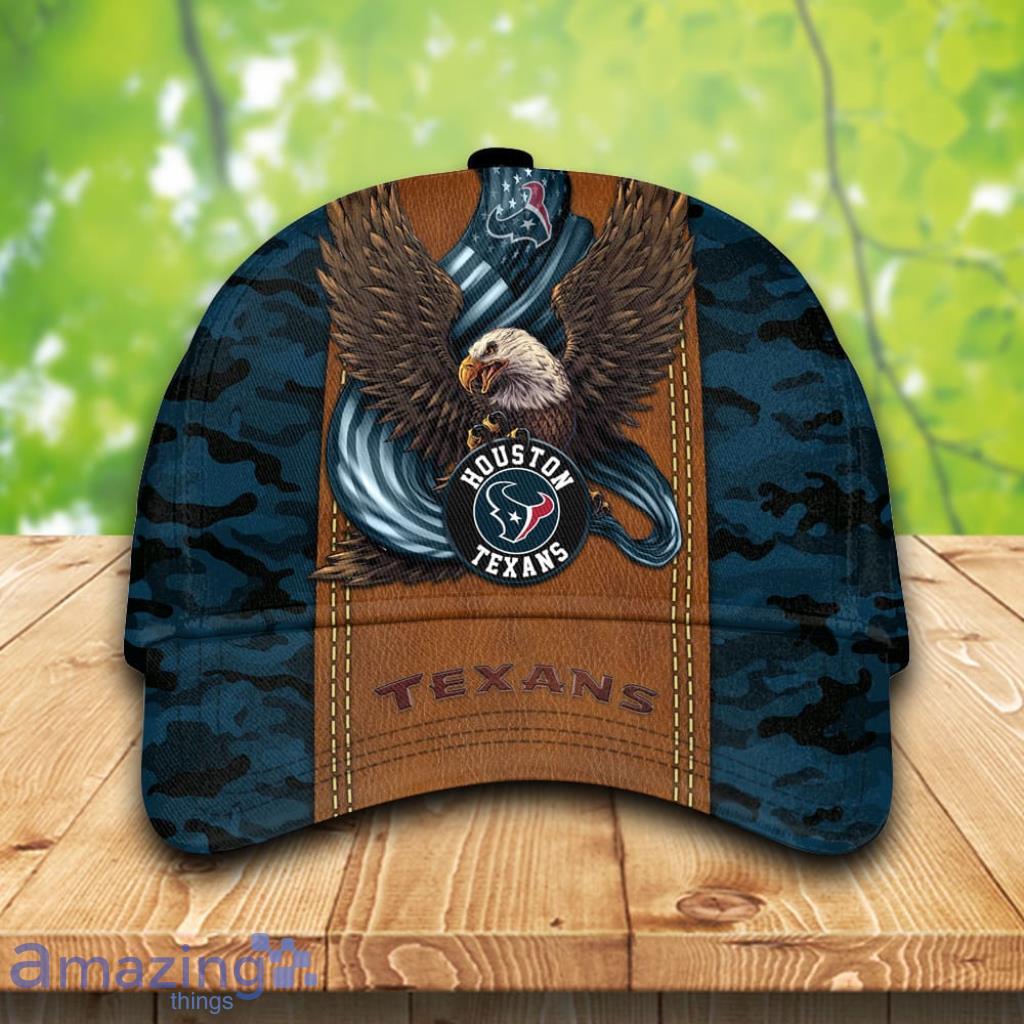 Houston Texans 3D Cat Hat Custom Name NFL Model Gift For Men And