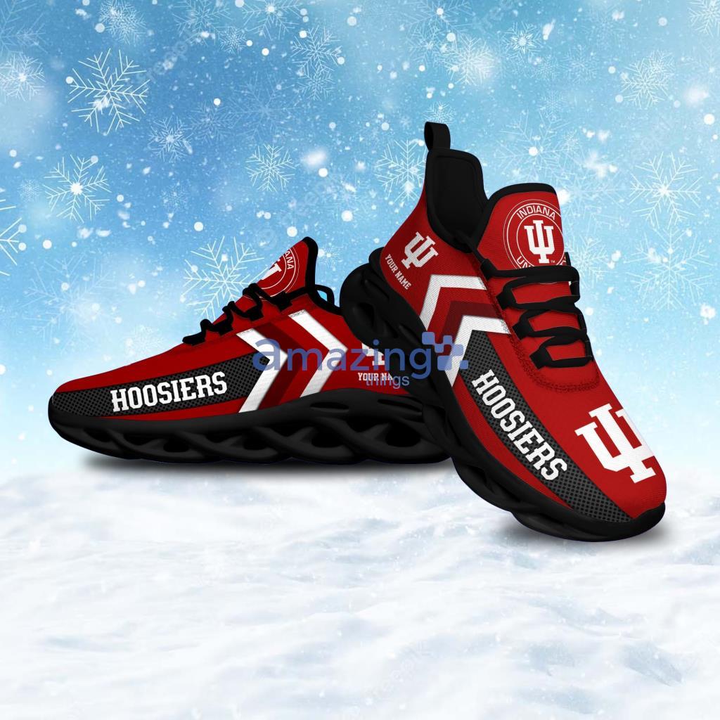 Indiana Hoosiers Personalized Custom Name Max Soul Shoes For Fans Product Photo 1