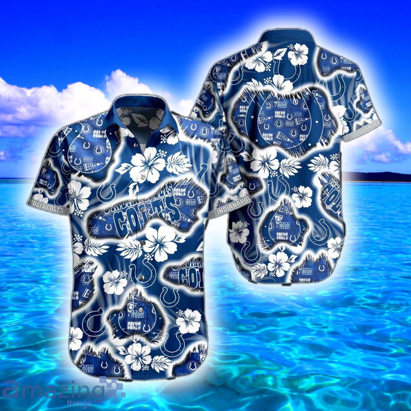 Indianapolis Colts 3D Personalized Hawaii Shirt And Shorts Combo