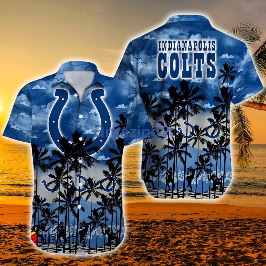 TRENDING] Indianapolis Colts NFL Hawaiian Shirt, Retro Vintage Summer