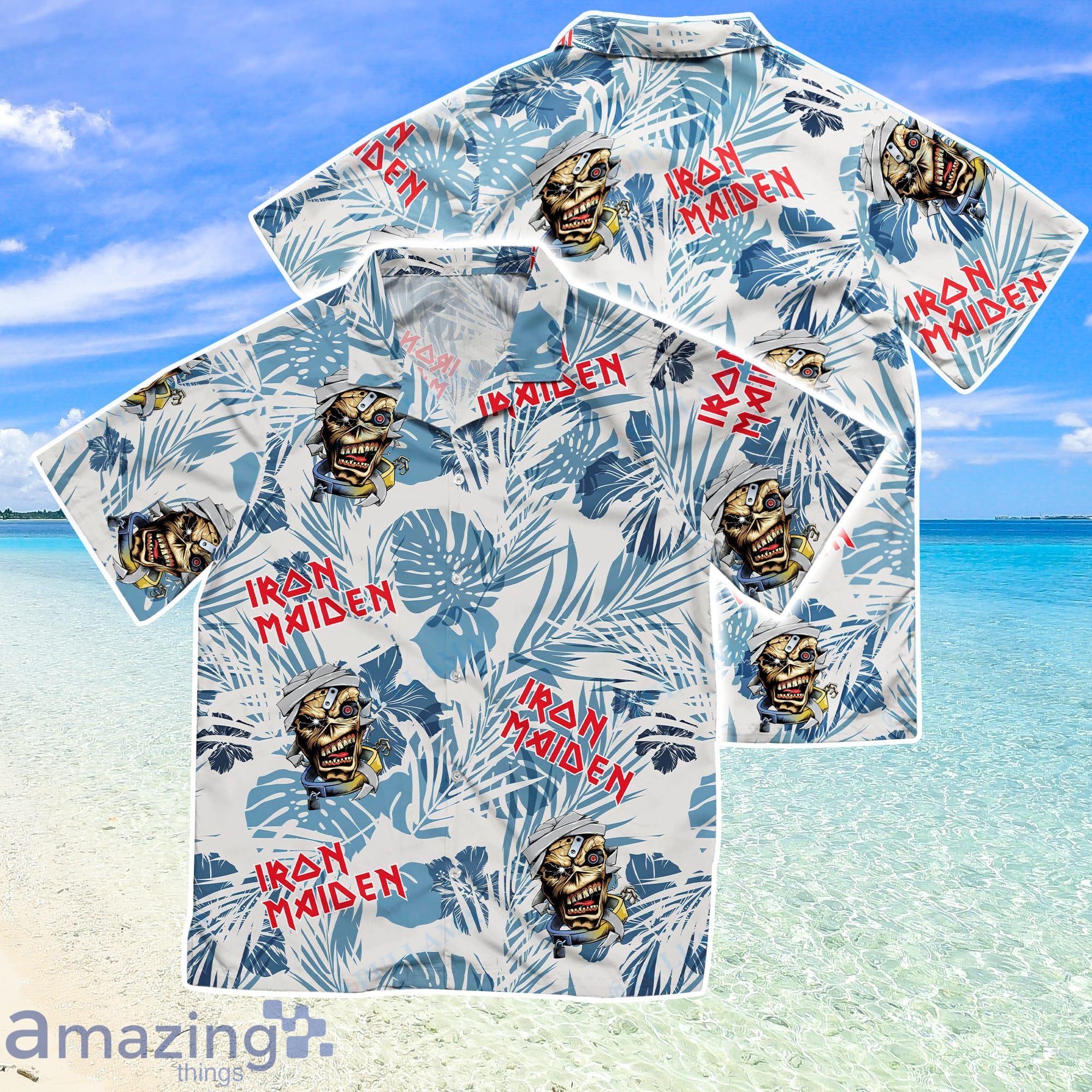 Iron Maiden Big Fan Eddie All Over Print Hawaiian Shirt Gift For Fans