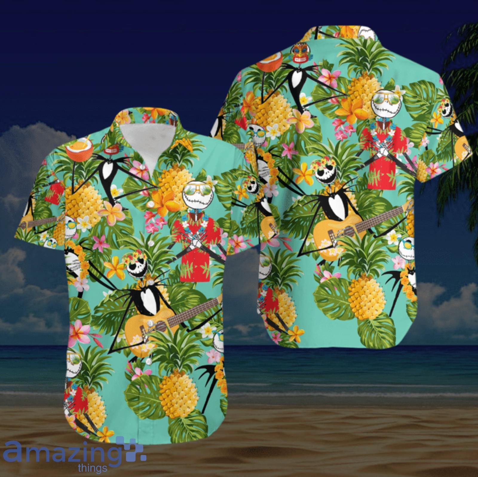 Jack Skellington, Nightmare Before Christmas Hawaii Shirt Product Photo 1