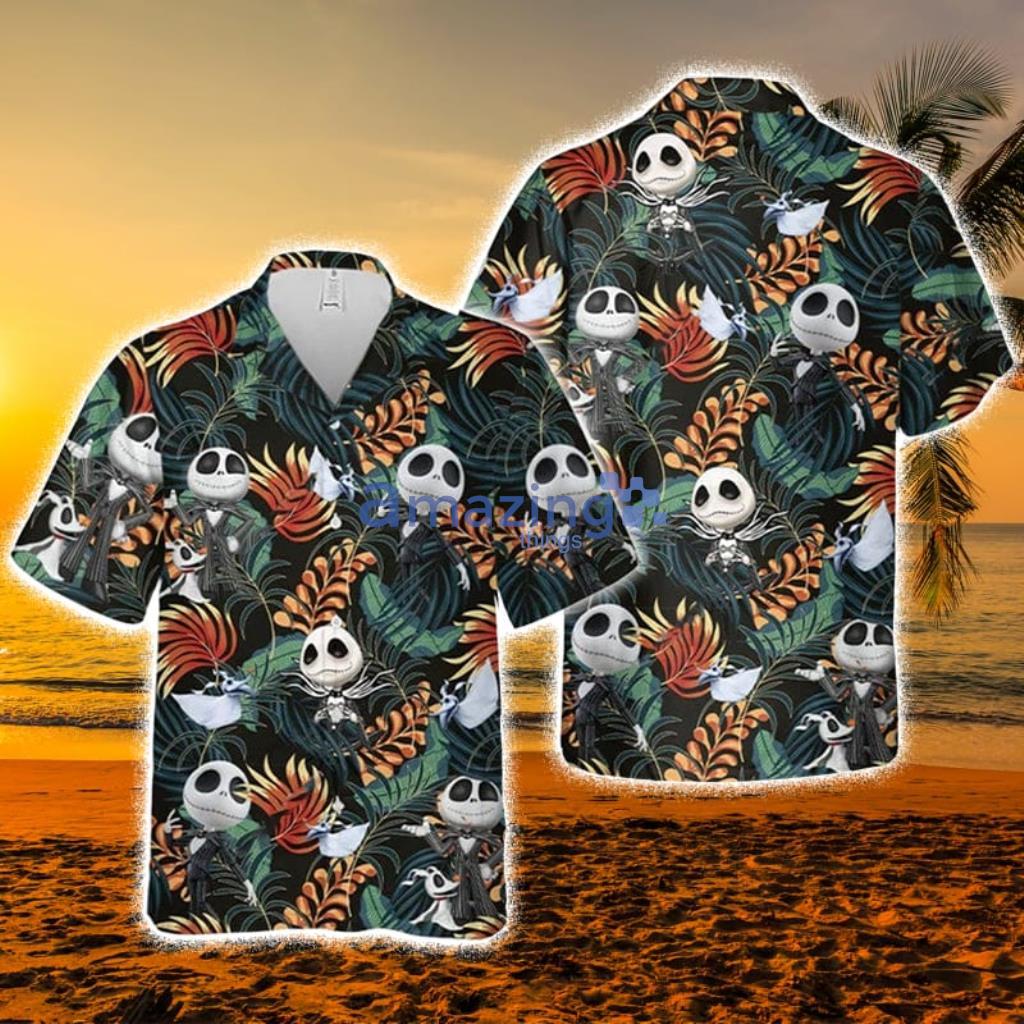 Jack Skellington Summer Tropical Hawaiian Shirt For Men And Women Product Photo 1