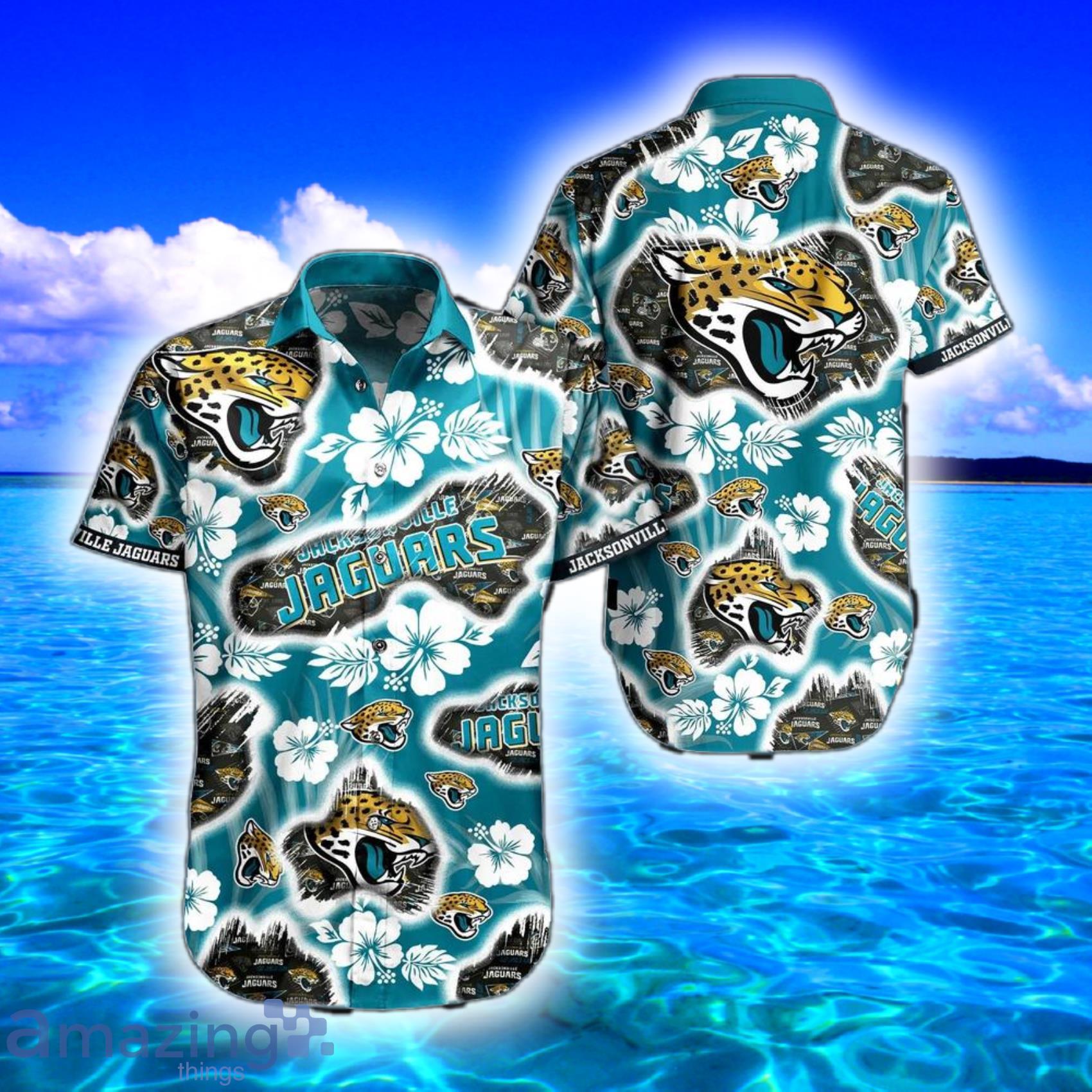 Jacksonville Jaguars Nfl Habicus And Island Special Design Hawaiian Shirt  Gift For Fans - YesItCustom