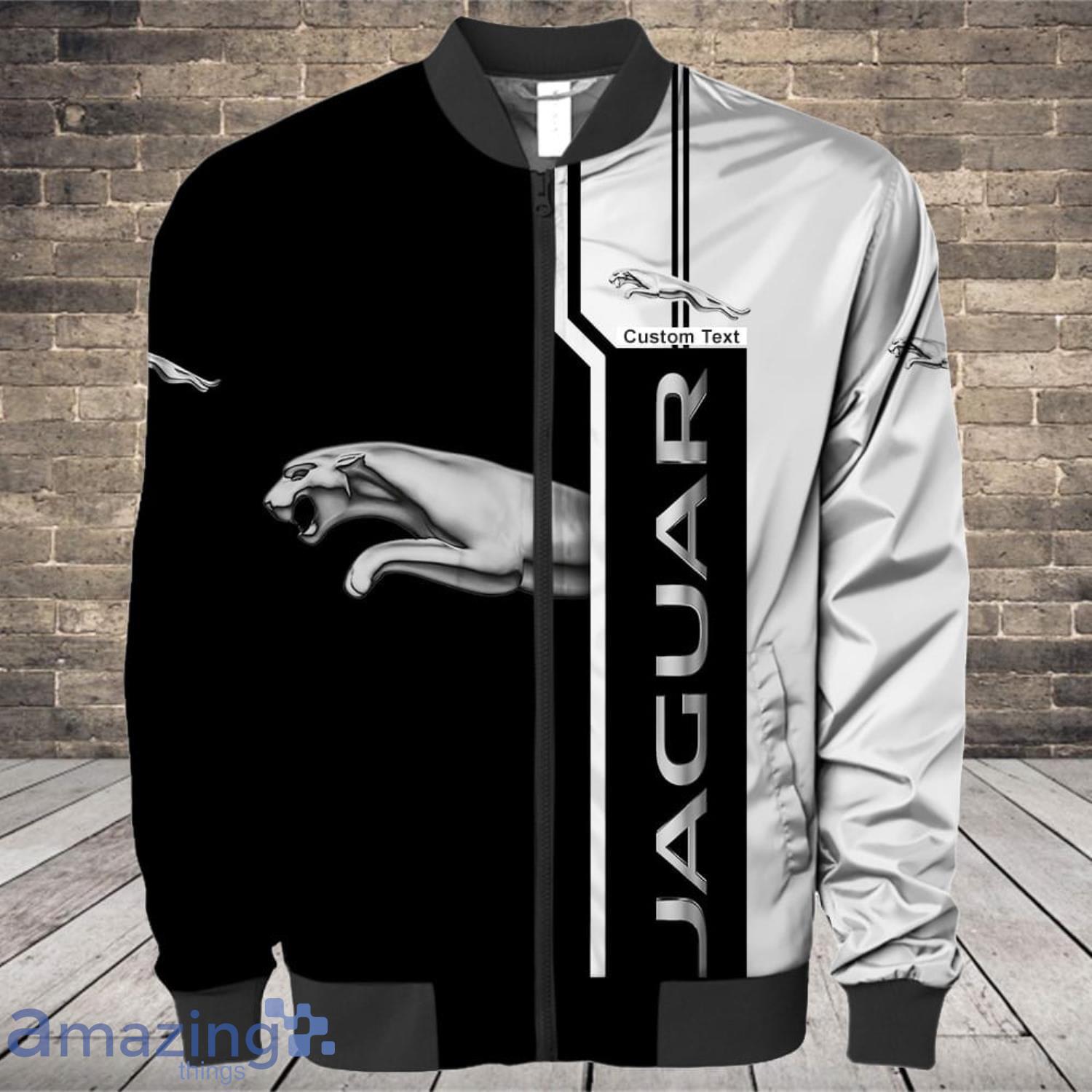 Jaguar Animal 3D Printed Zipper Hoodie Men Pullover Sweatshirt