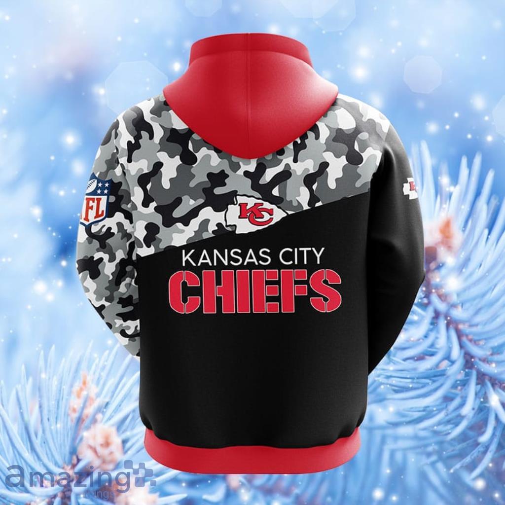 Kansas City Chiefs NFL Red Hoodie, Zip Hoodie 3D All Over Print For Fans