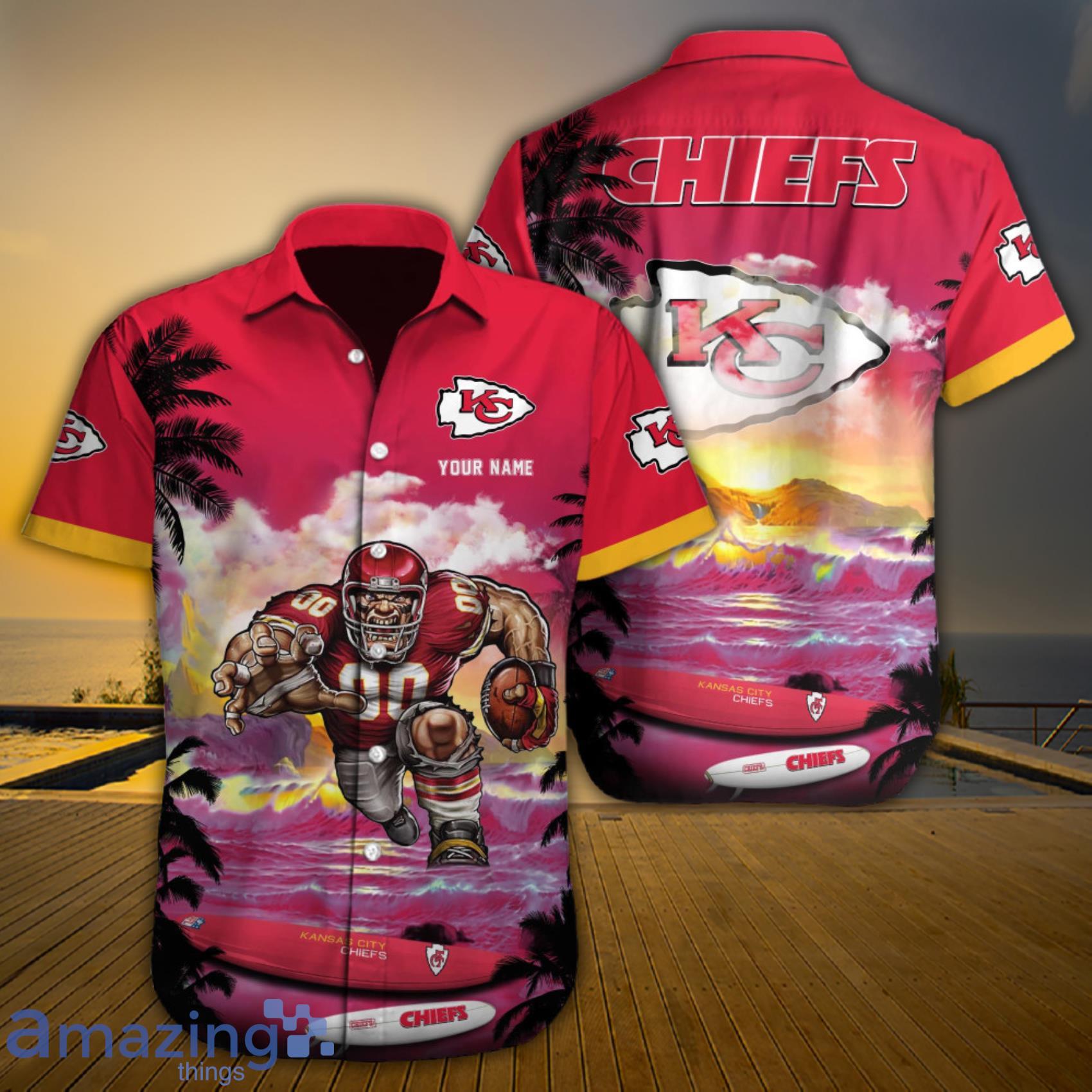 Personalized Kansas City Chiefs Polo Shirt 3D All Over Print