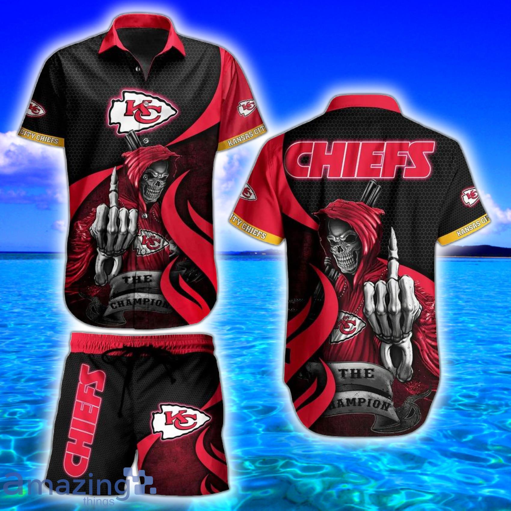 Kansas City Chiefs NFL Football 3D Hawaiian Shirt And Shorts For