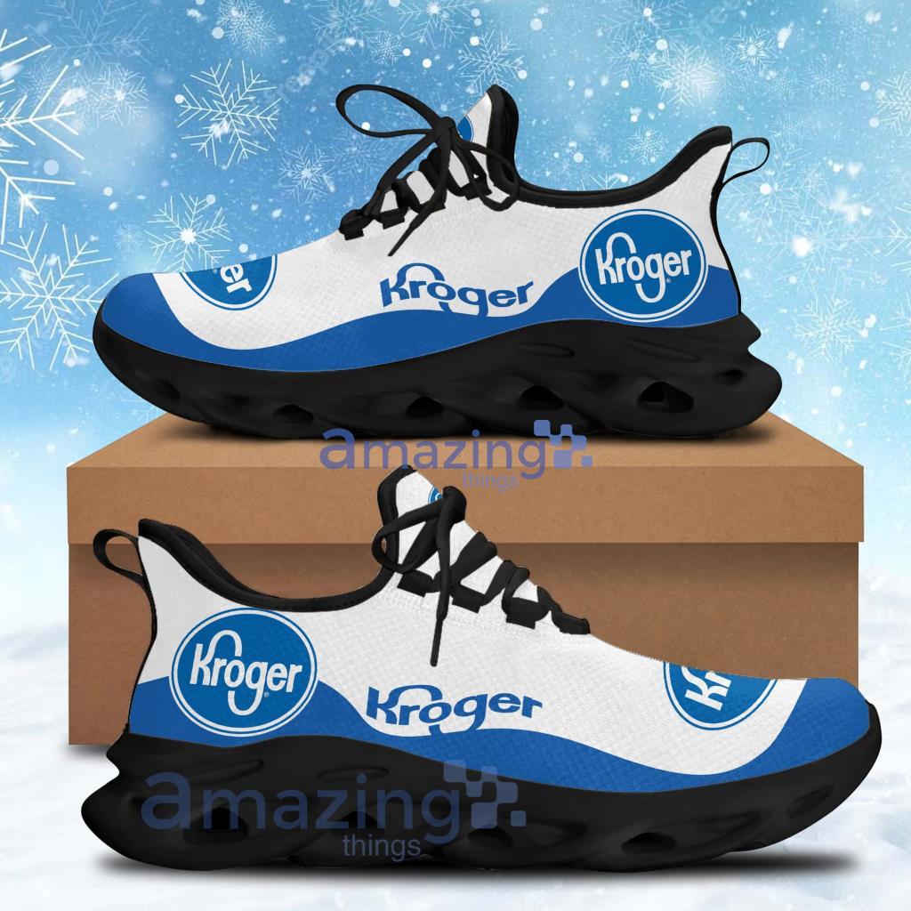Kroger Logo White Sneaker Max Soul Shoes Gift For Men And Women Product Photo 1