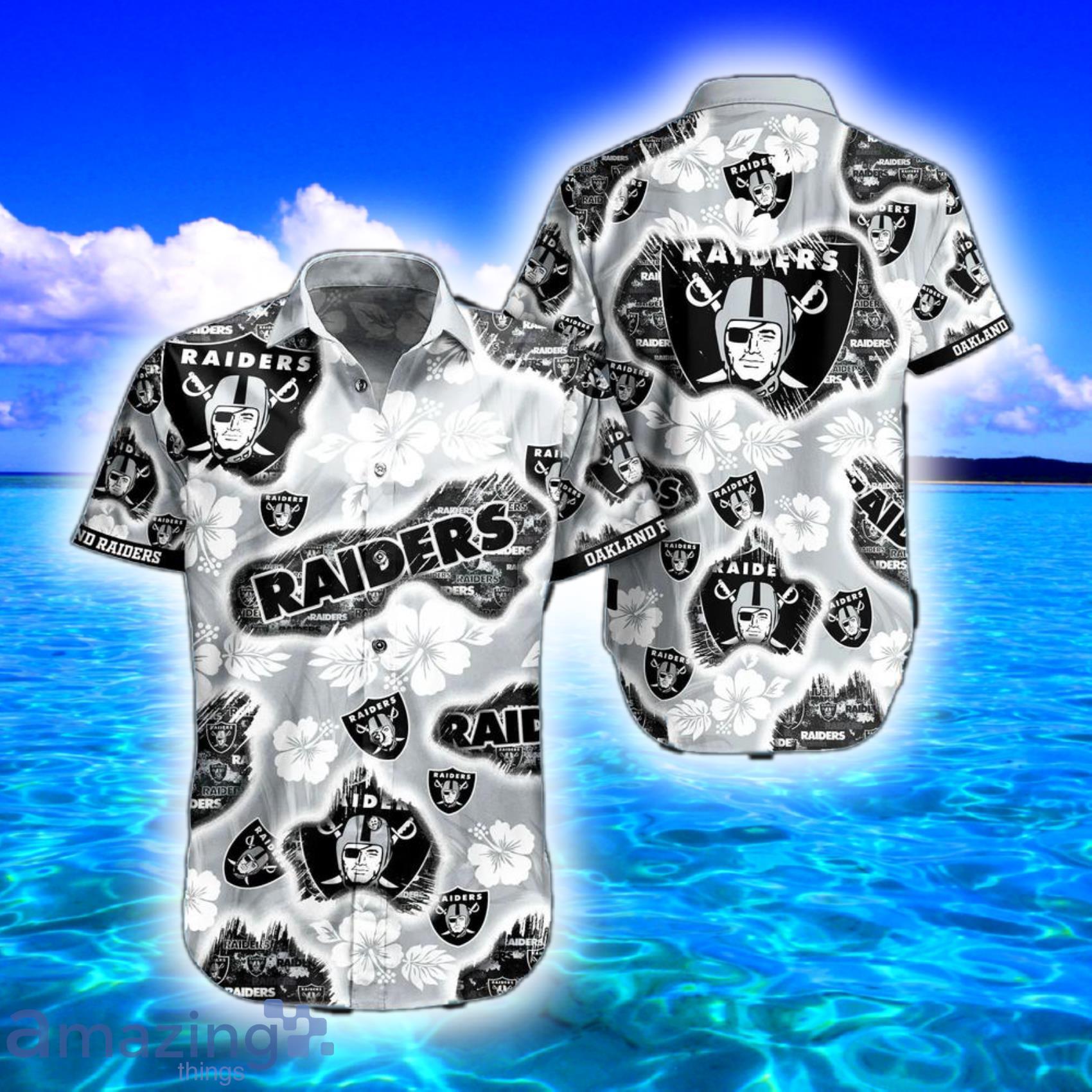 Las Vegas Raiders NFL Gift For Fan Hawaiian Graphic Print Short Sleeve