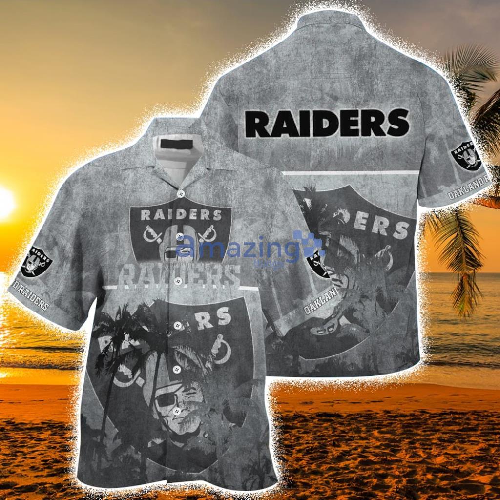 Las Vegas Raiders NFL Style Tropical Pattern Hot Trending Summer For Awesome Fans Product Photo 1