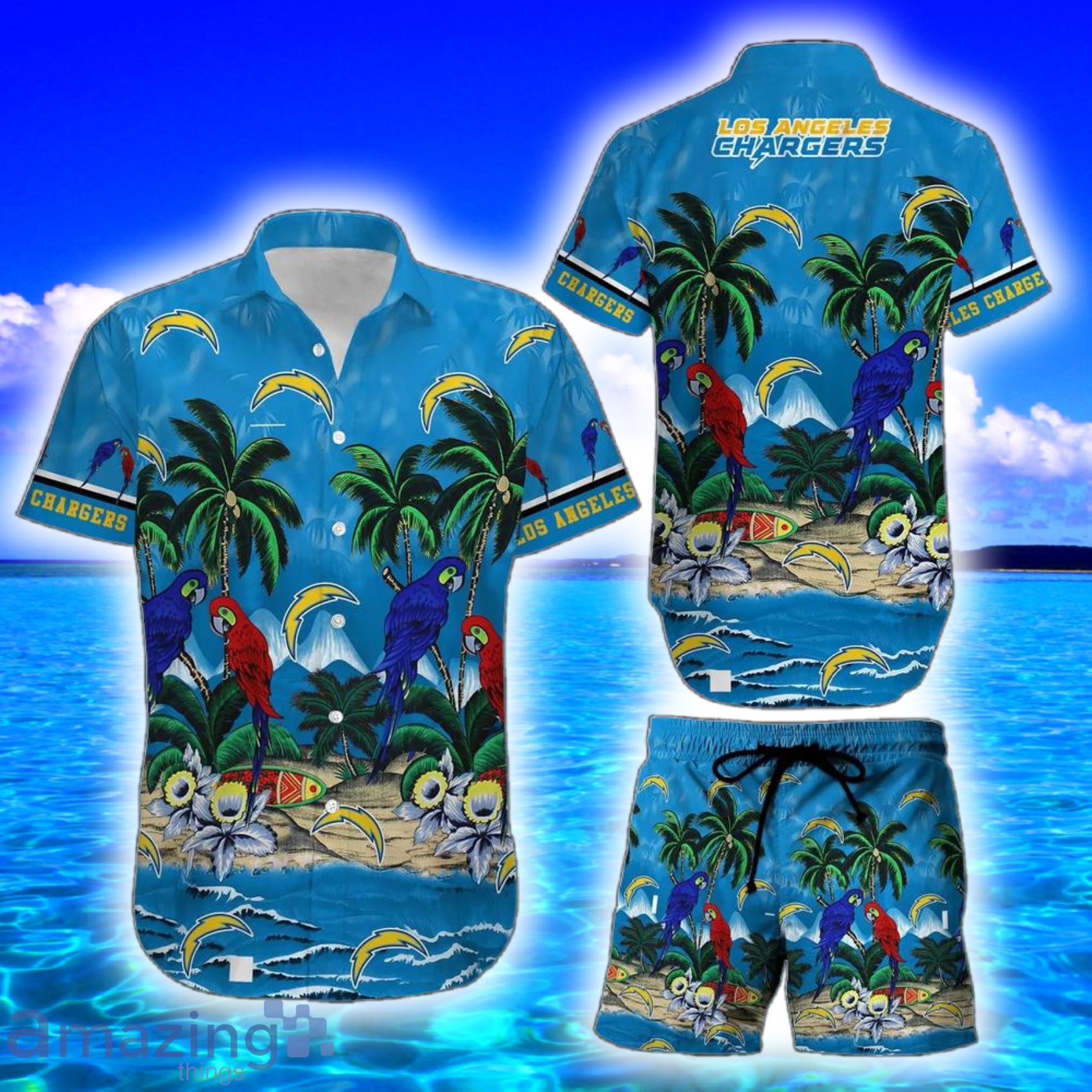 NFL Los Angeles Chargers Hawaiian Shirt,Button Shirt - Ingenious Gifts Your  Whole Family