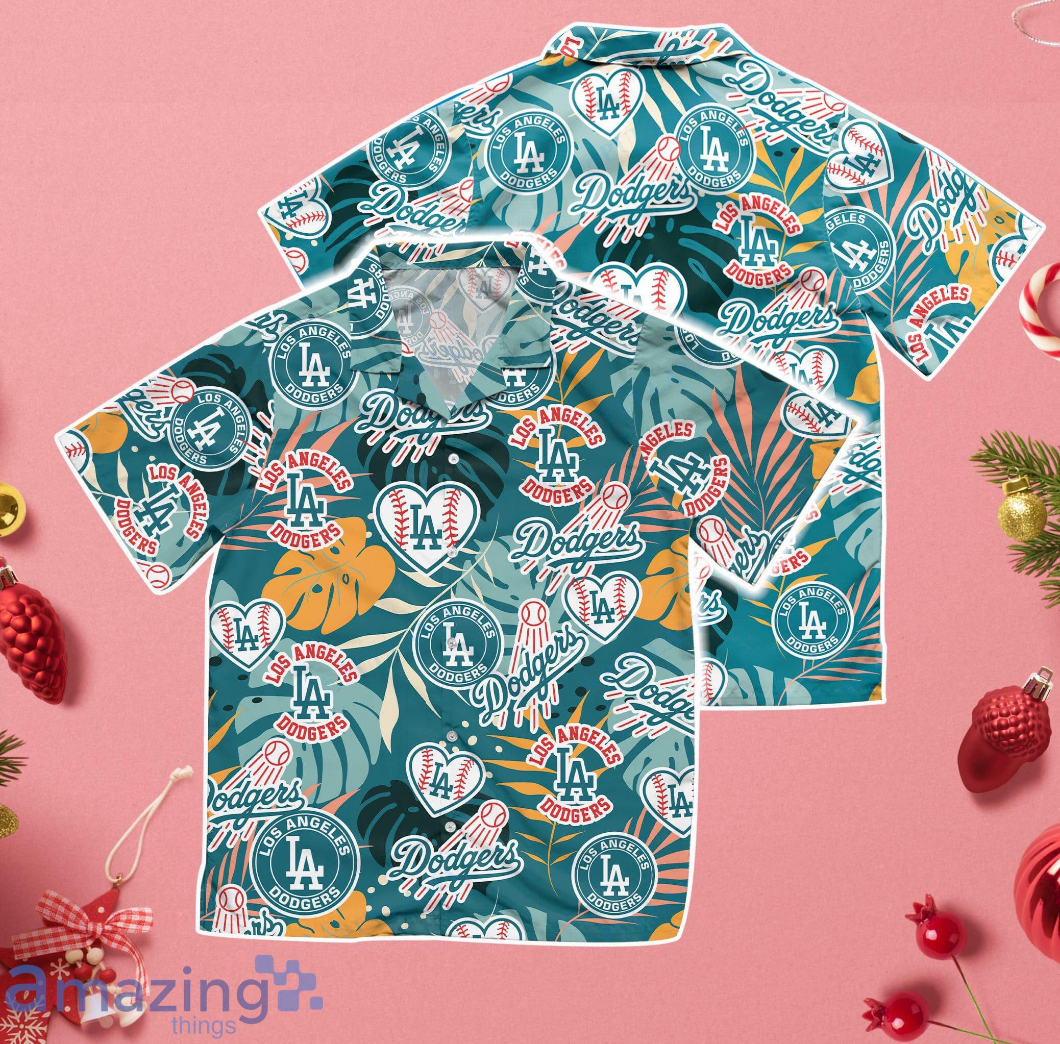Los Angeles Dodgers Aloha Tropical Hawaiian Shirt Gift For Summer