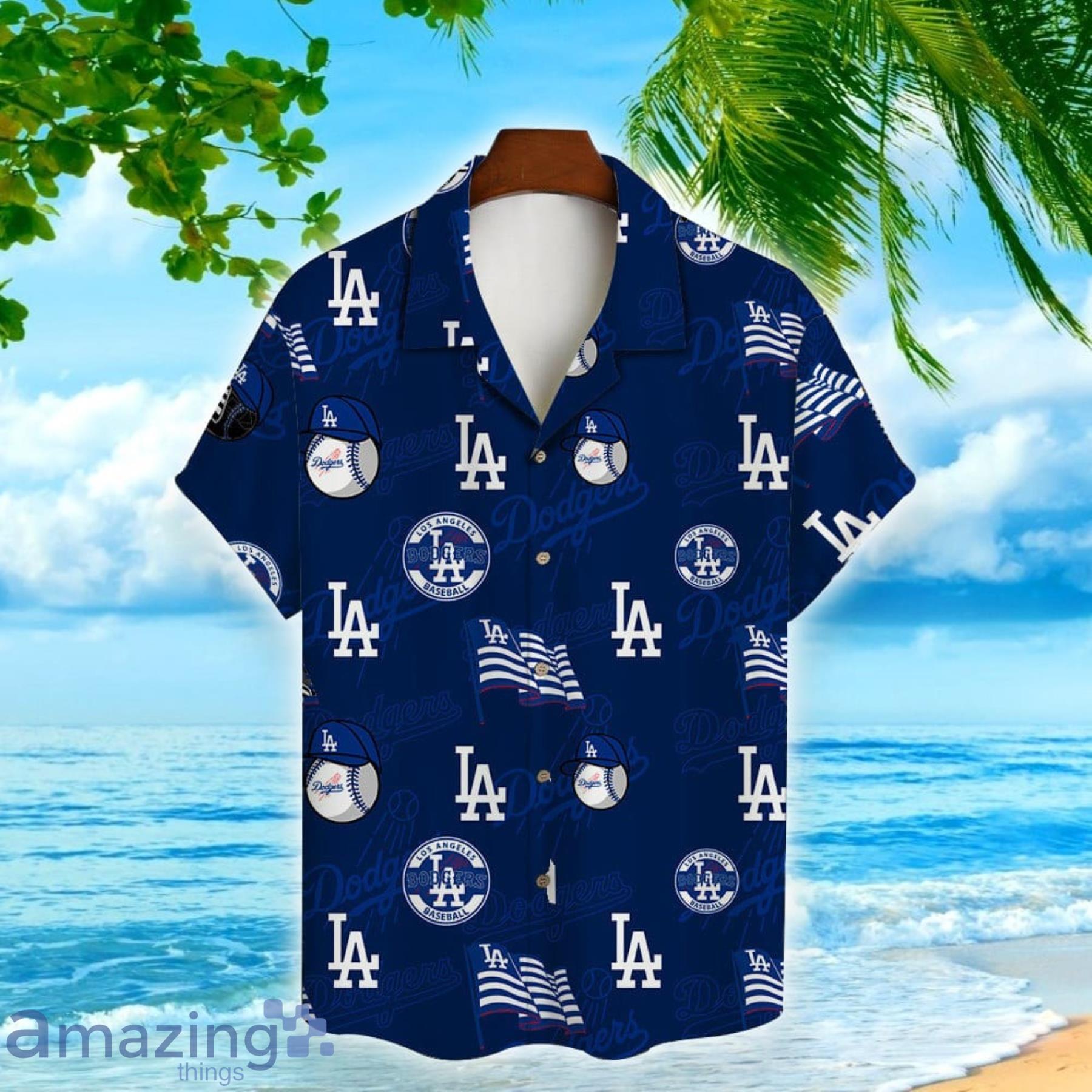 Los Angeles Dodgers Major League Baseball 3D Print Hawaiian Shirt