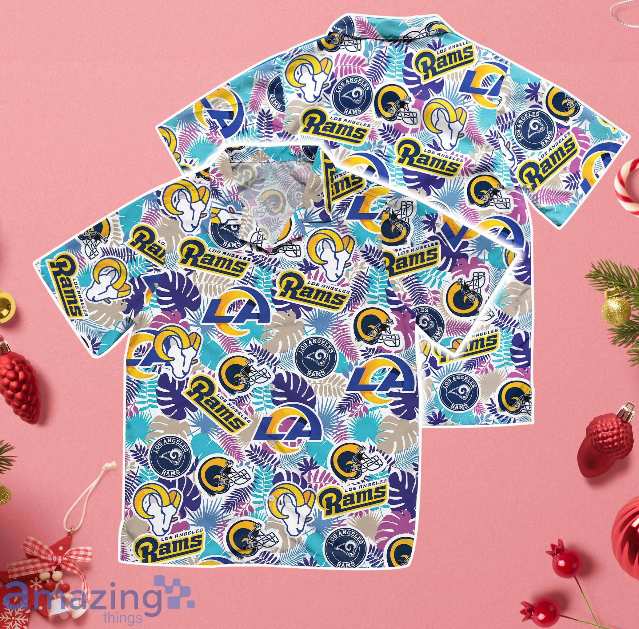 Los Angeles Rams 3D Personalized Hawaii Shirt And Shorts Gift For Men And  Women