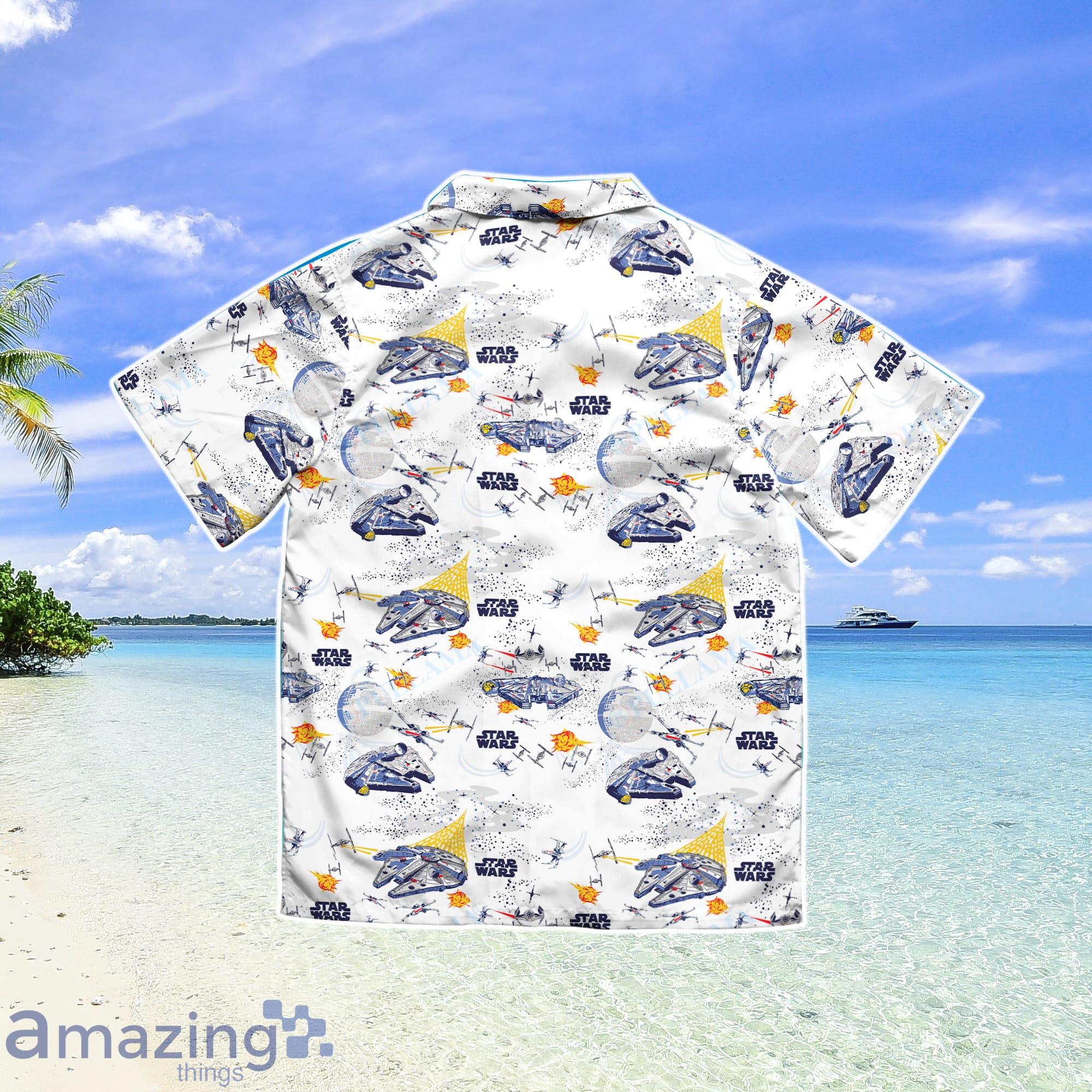 Love Star Wars Aloha Men And Women Hawaiian Shirt Gift For Summer Vacation image Love Star Wars Aloha Men And Women Hawaiian Shirt Gift For Summer Vacation Product Photo 2