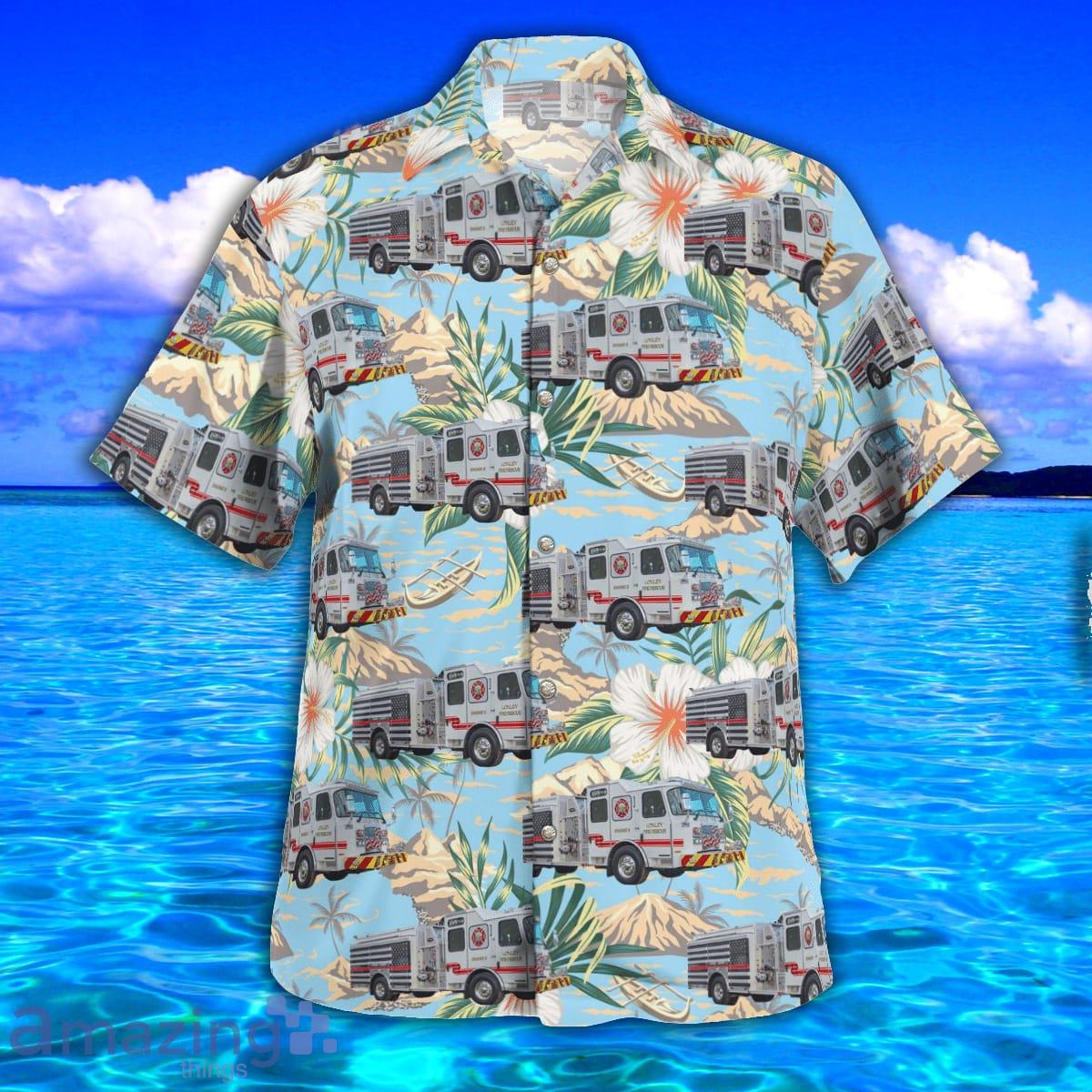 Loxley Volunteer Fire Department AOP Aloha Hawaiian Shirt And Beach Short image Loxley Volunteer Fire Department AOP Aloha Hawaiian Shirt And Beach Short Product Photo 3