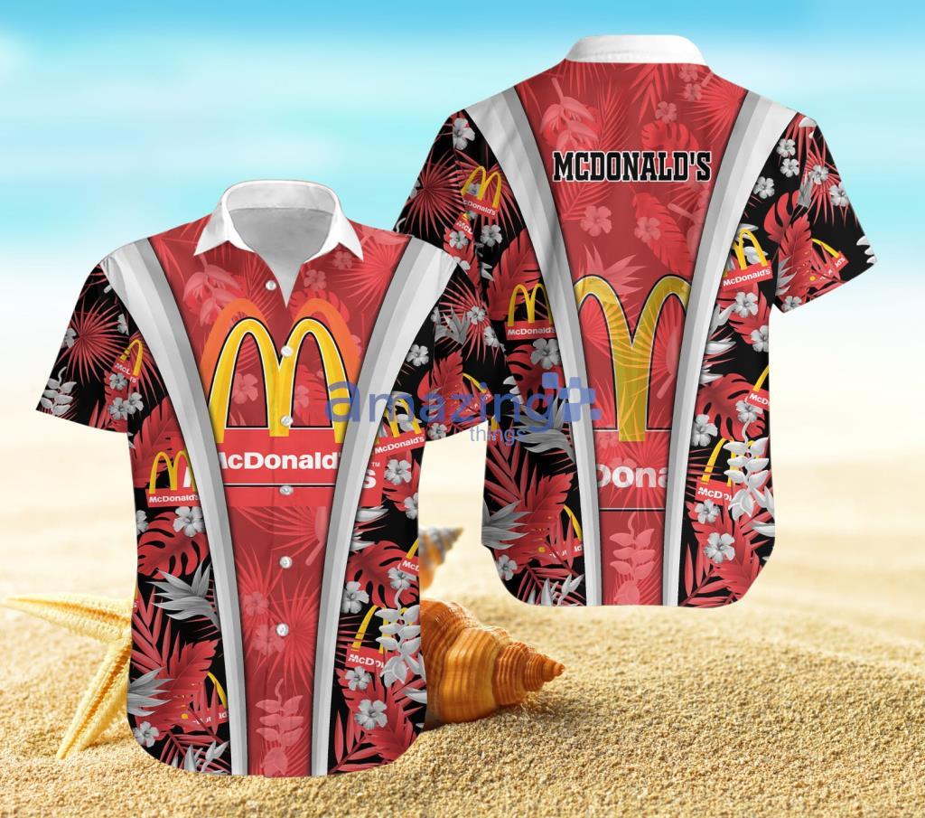 Mcdonald's Aloha Tropical Hawaiian Shirt For Men And Women - Mcdonald's Aloha Tropical Hawaiian Shirt For Men And Women