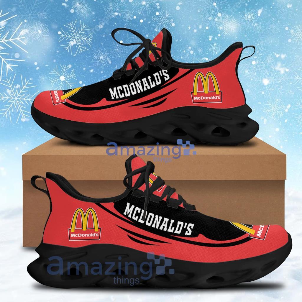 Mcdonald's Logo Red Sneaker Max Soul Shoes Gift For Men And Women Product Photo 1