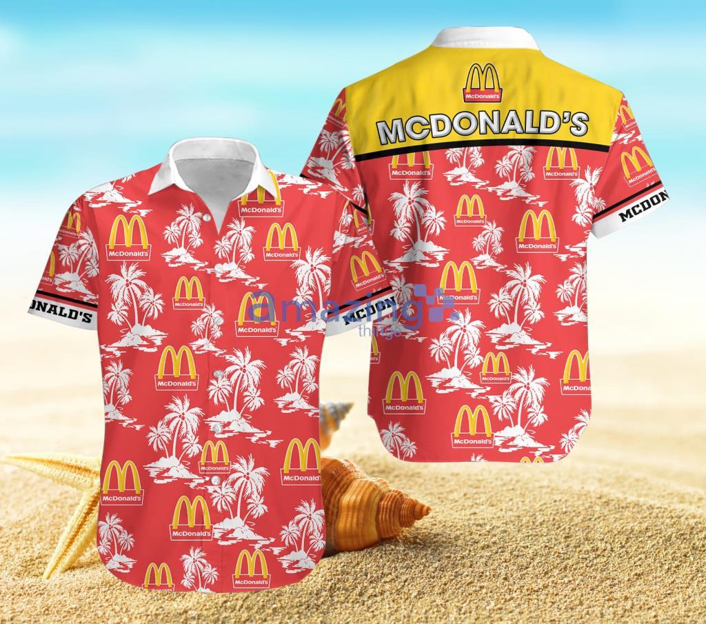 Mcdonald's  Tropical Hawaiian Shirt For Men And Women - Mcdonald's  Tropical Hawaiian Shirt For Men And Women