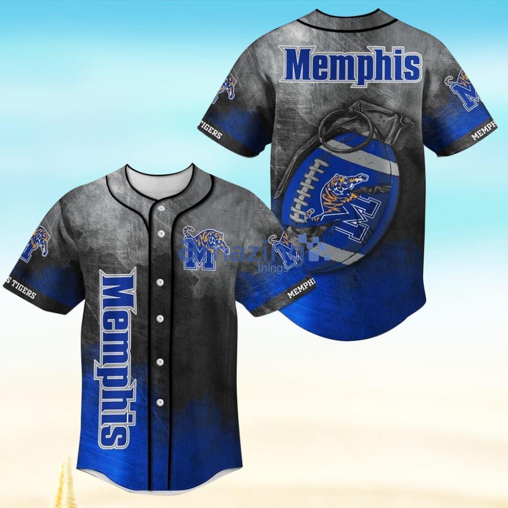Memphis Tigers Grenade Classic NFL Baseball Jersey Shirt