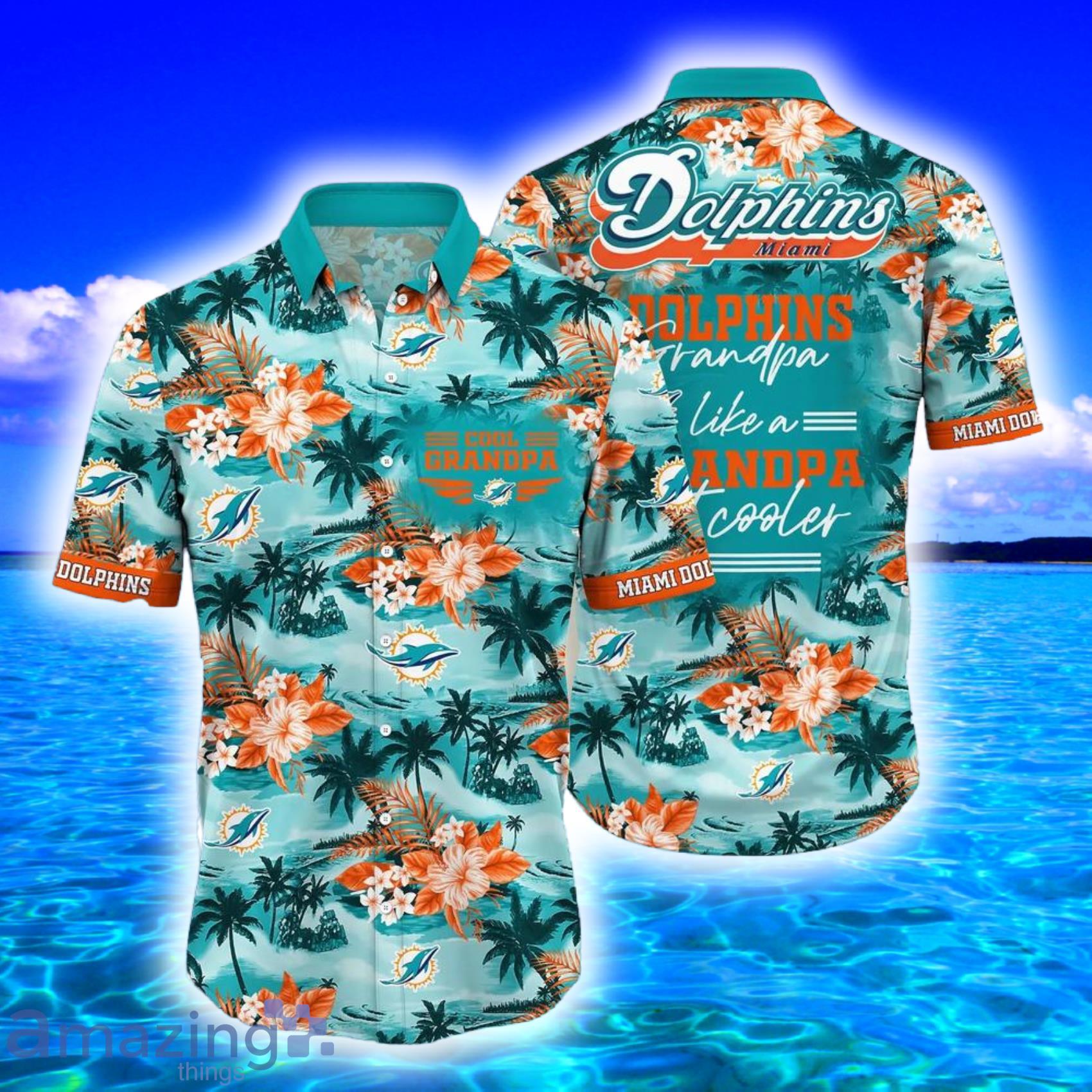 Miami Dolphins NFL New Design Graphic 2023 Hawaiian Shirt