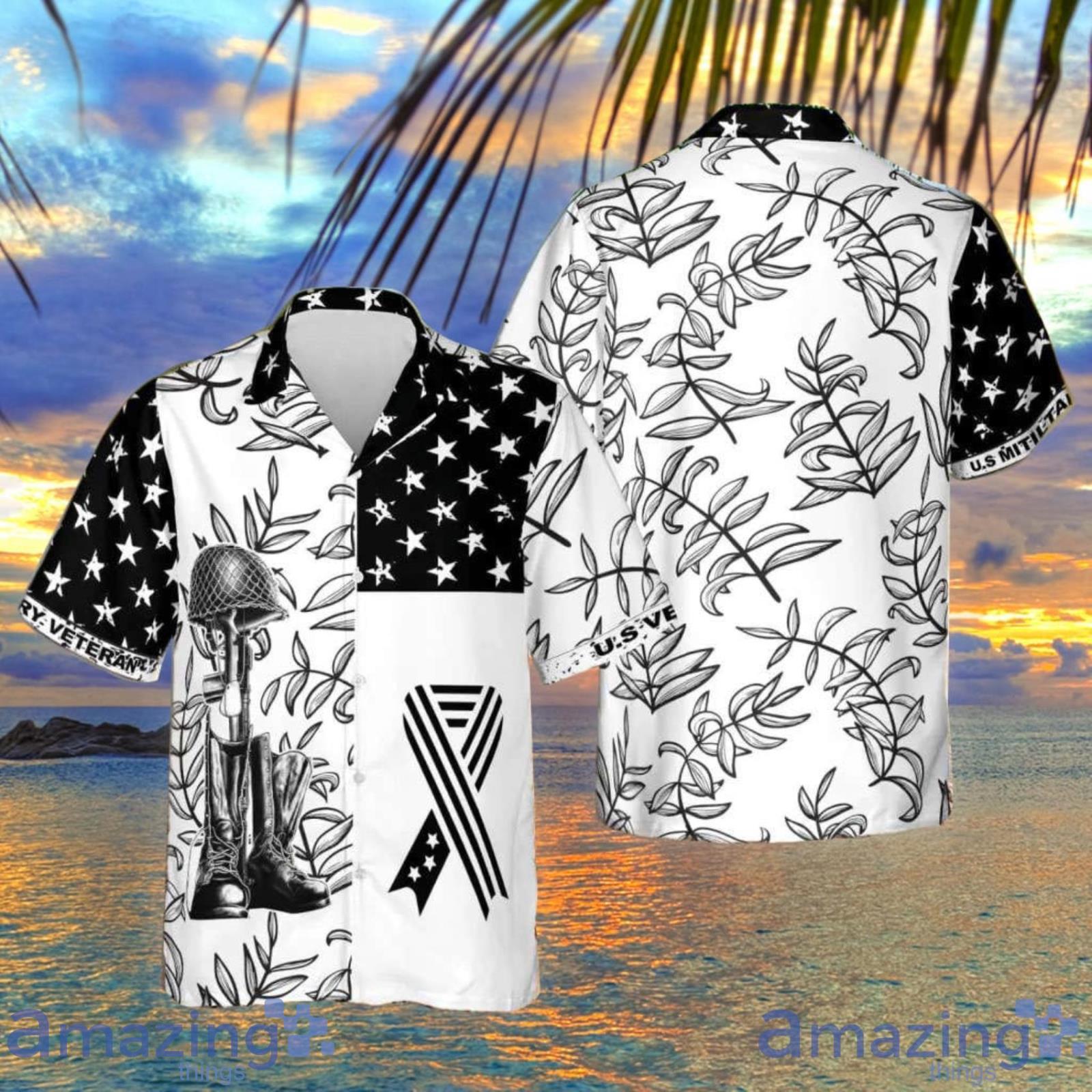 Military Us Military Veteran Men And Women Hawaiian Shirt Summer Gift Product Photo 1 Military Us Military Veteran Men And Women Hawaiian Shirt Summer Gift Product Photo 1