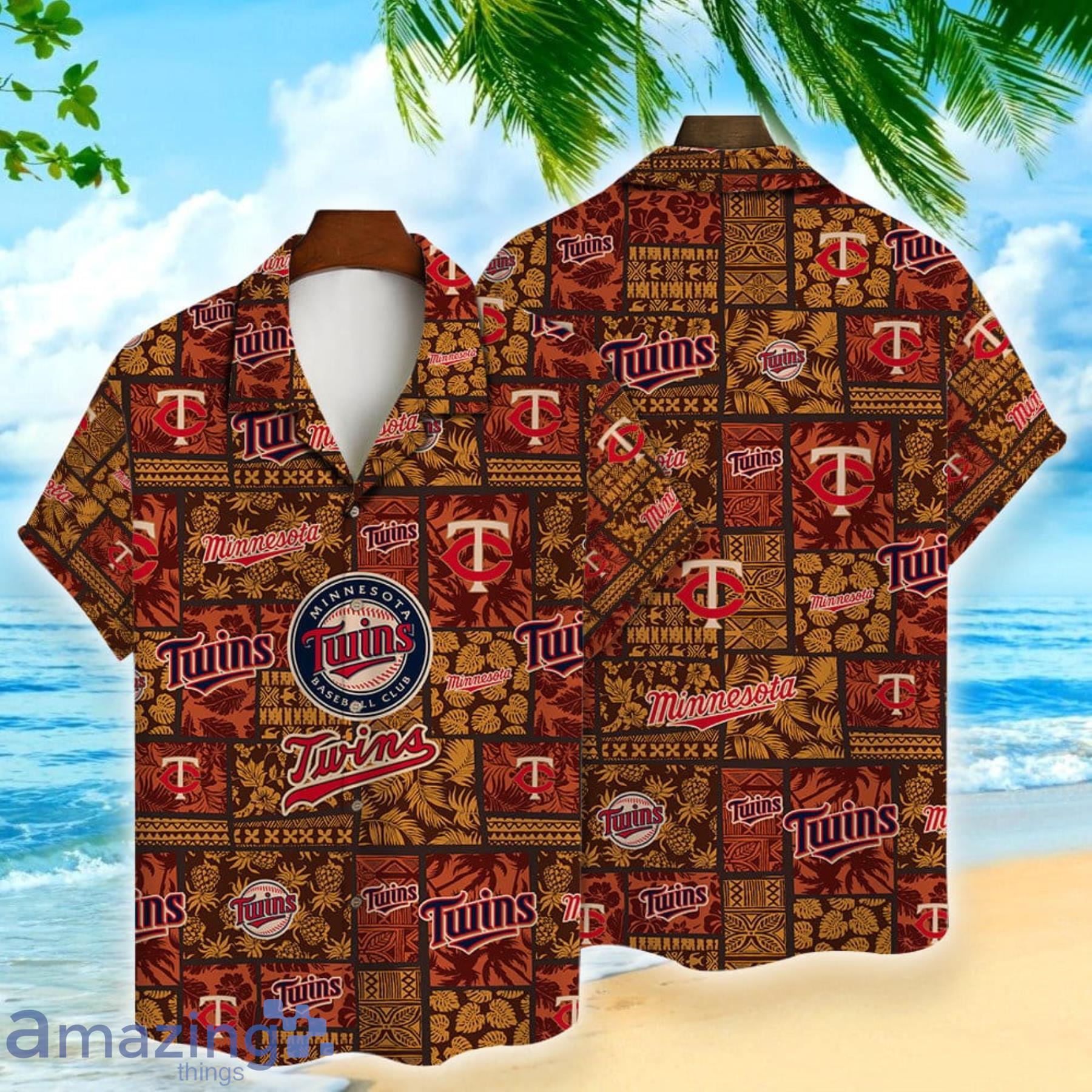 MLB Minnesota Twins Major League Baseball Pattern Print Hawaiian Shirt,  Twins Hawaiian Shirt