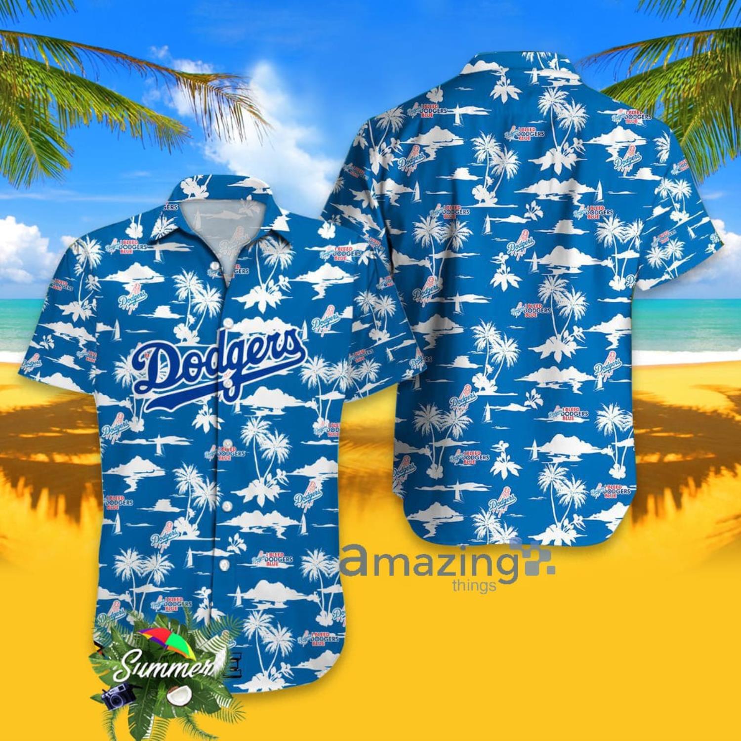 Los Angeles Dodgers For Fans Hawaiian Shirt