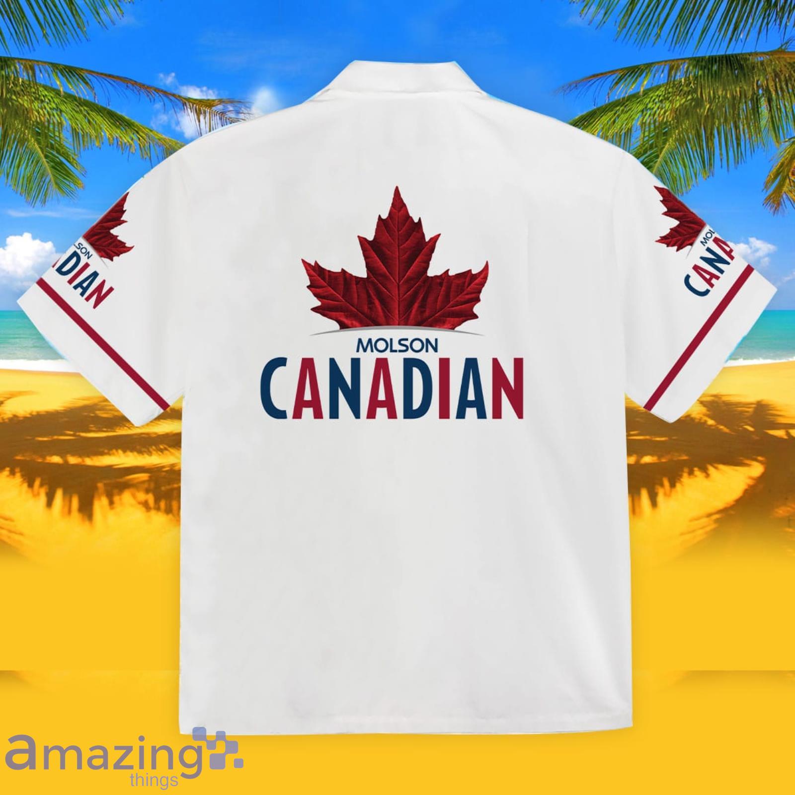 Molson Canadian Hawaiian Shirt Summer Gift For Men And Women image Molson Canadian Hawaiian Shirt Summer Gift For Men And Women Product Photo 2